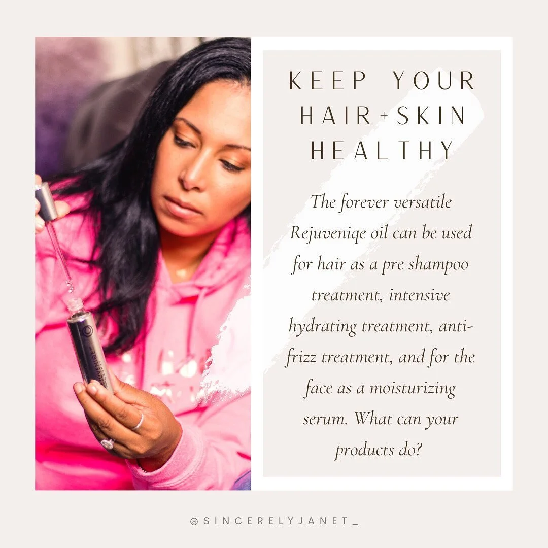 This holy grail, the Rejuveniqe oil has 101 uses! I even used it on my belly throughout my pregnancy. 🙌🏽 This is a night stand STAPLE. 
⠀⠀⠀⠀⠀⠀⠀⠀⠀
#monat #monathair #monatgirlsummer #monatskincare #monatforblackhair #rejuveniqueoil #atlantablog #atl
