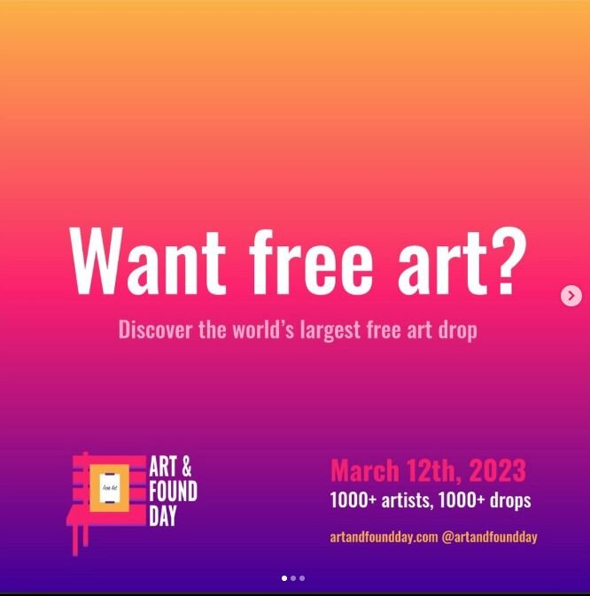Reposting the Newburgh Arts &amp; Cultural Commission's International Art &amp; Found Day event this Sunday, March 12th. Don't miss out, we're looking forward to it! Visit their page @newburghartsculture for more updates. 

How does it work?
Select a