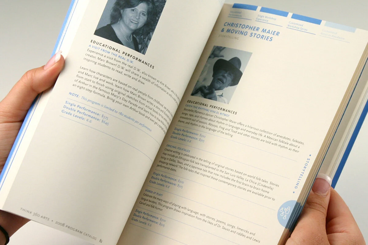 Catalog design for Think360