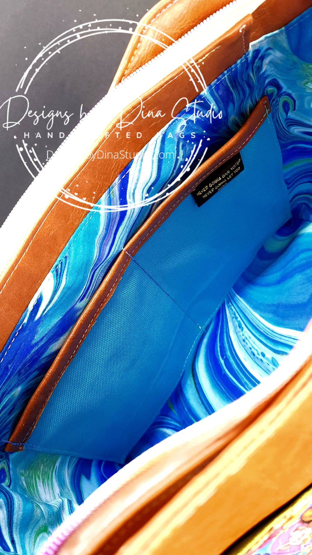 Ocean Wayfarer Handbag — Designs by Dina Studio