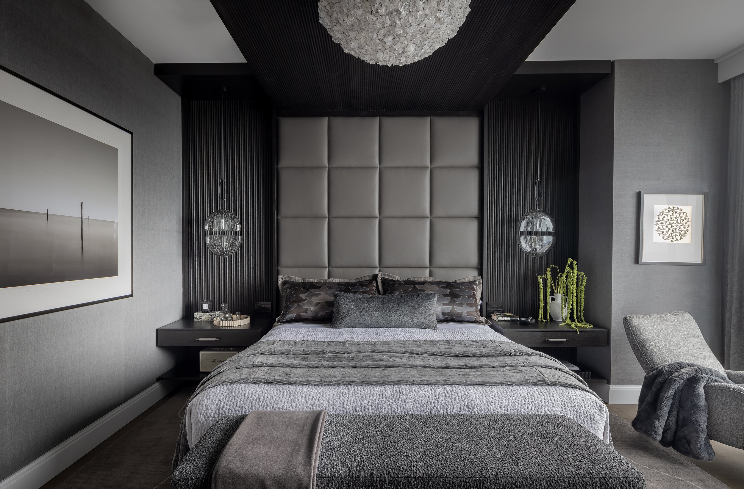 "When designer Leslie Fine (first saw the condo on an upper floor of downtown luxury residential high-rise The Millennium Residences at Winthrop Center, it was a little more than a big white box.