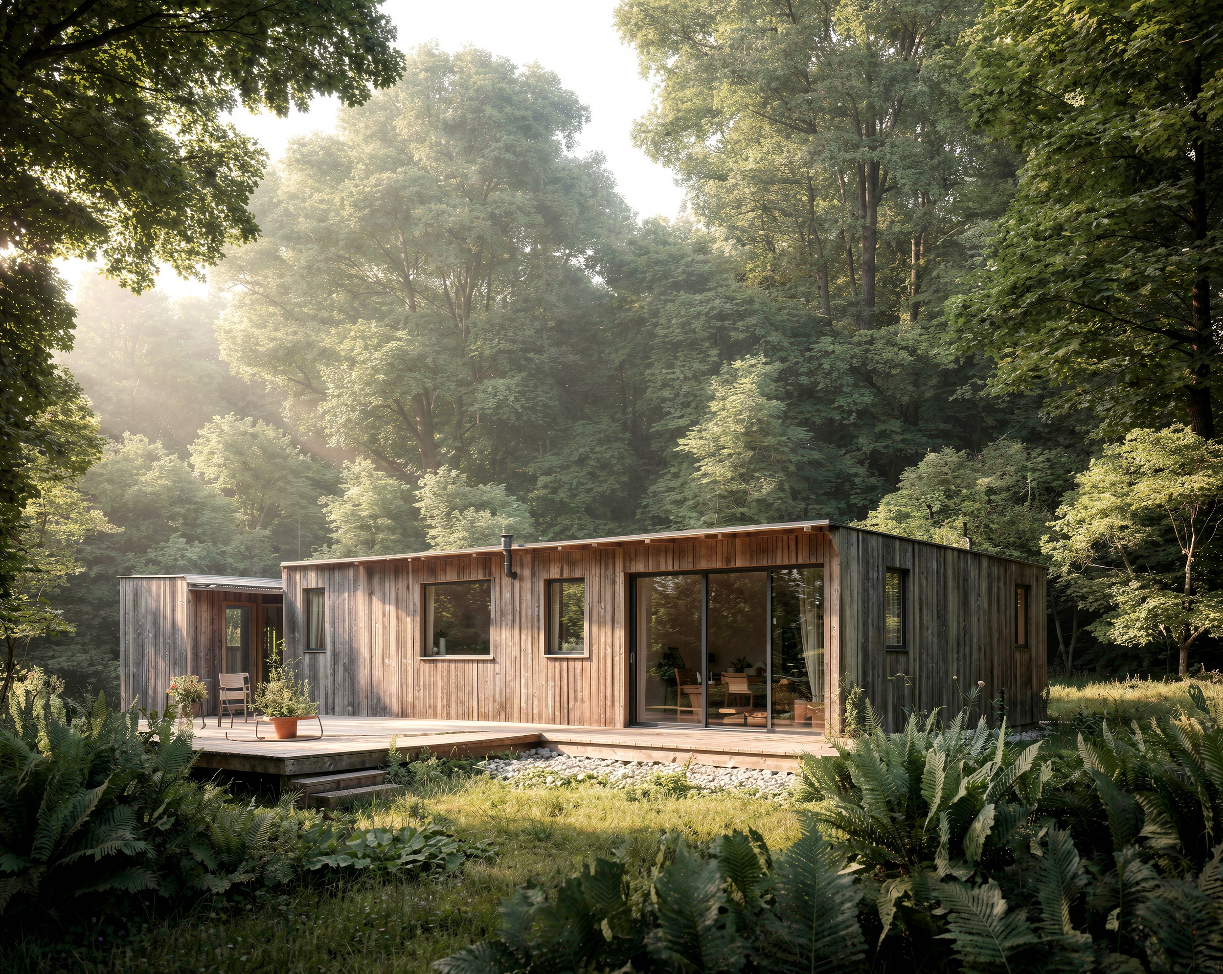 Container Cabin — Architect-Designed Shipping Container Holiday Cabin