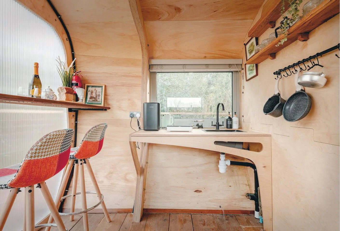 Monocoque Cabin - Rural Sustainable Holiday Home Architects — Markos ...