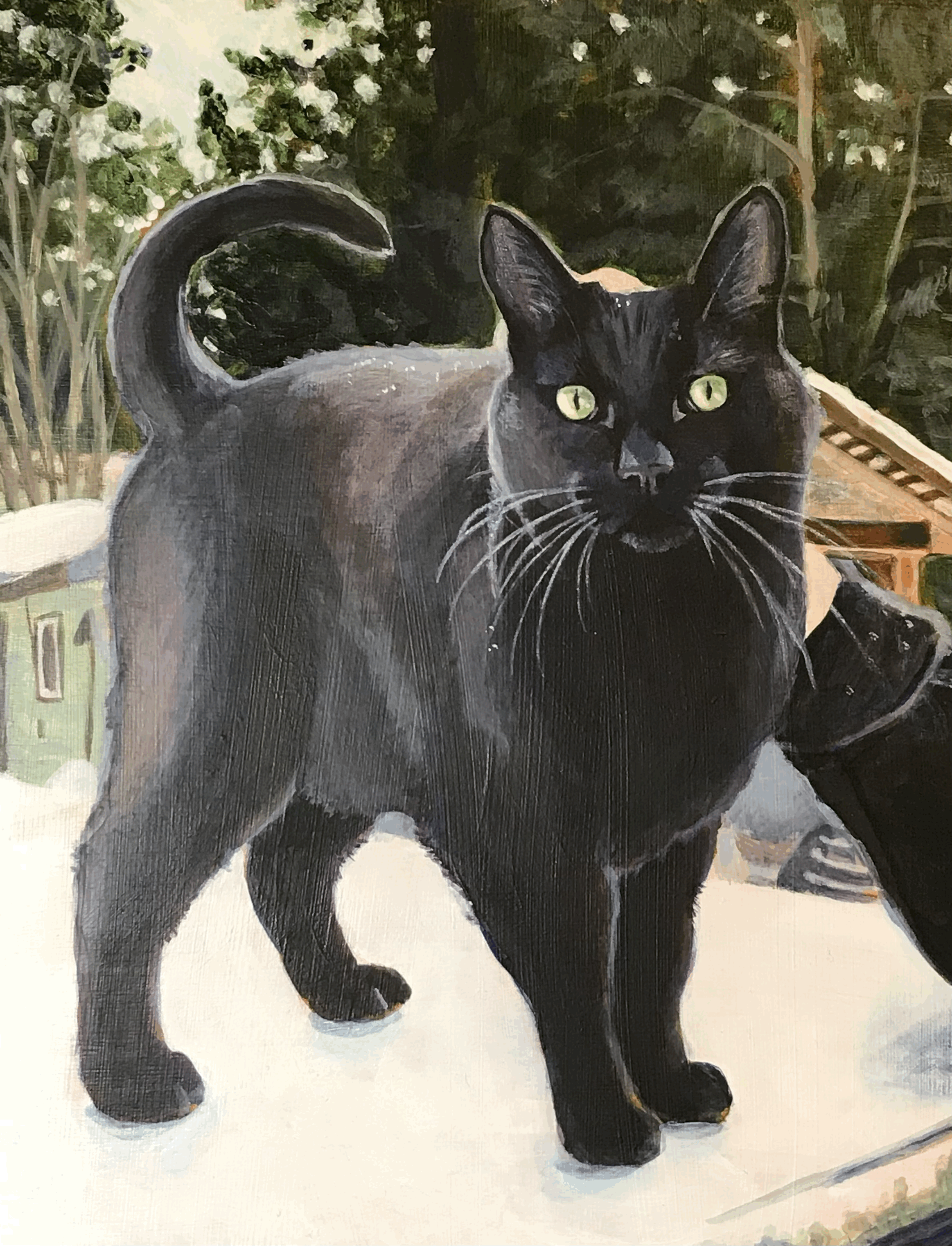  Tao     8x10 Acrylic on Panel, 2024