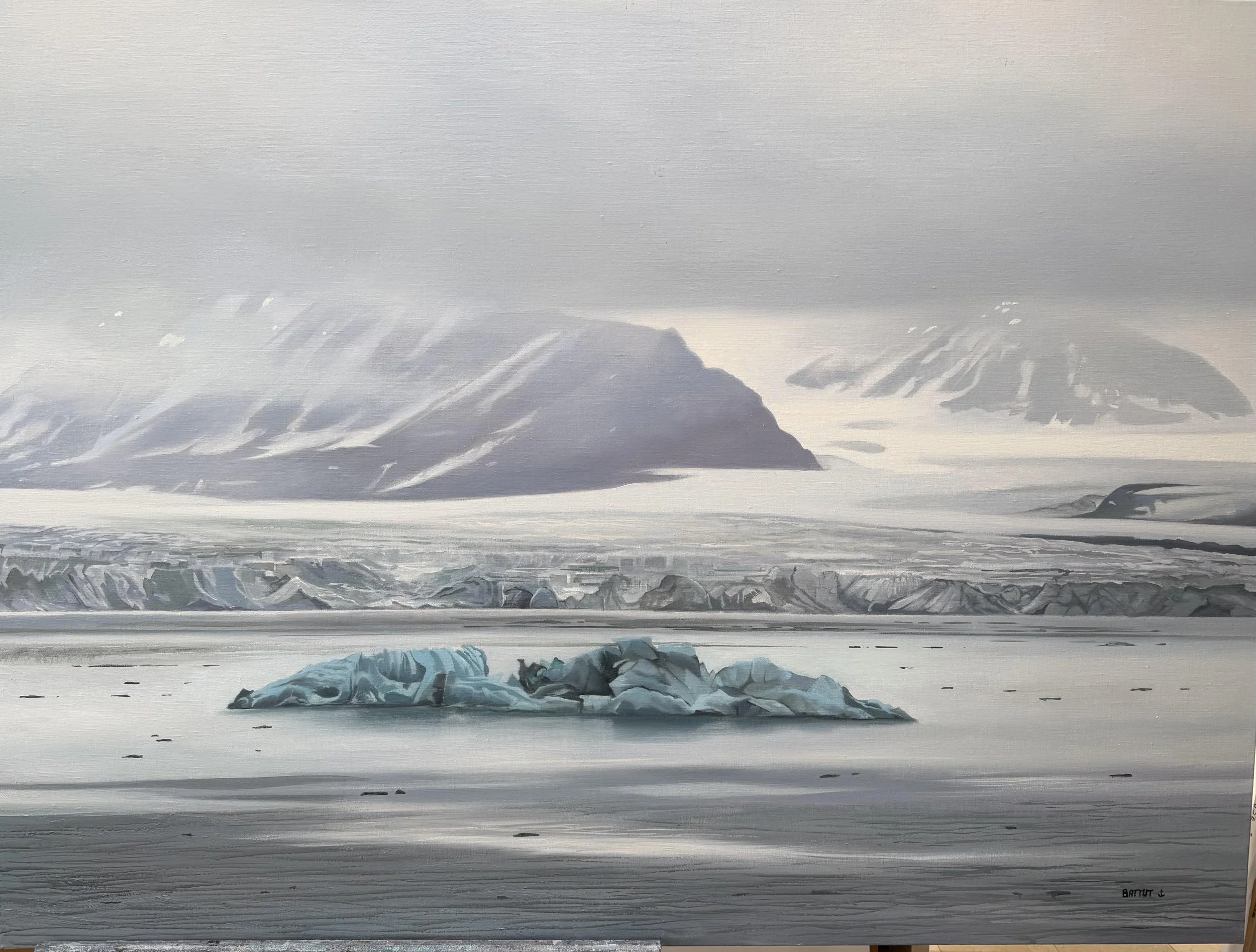 BATTUT - LE GRAND NORD - HST (130x97 cm) 2026   