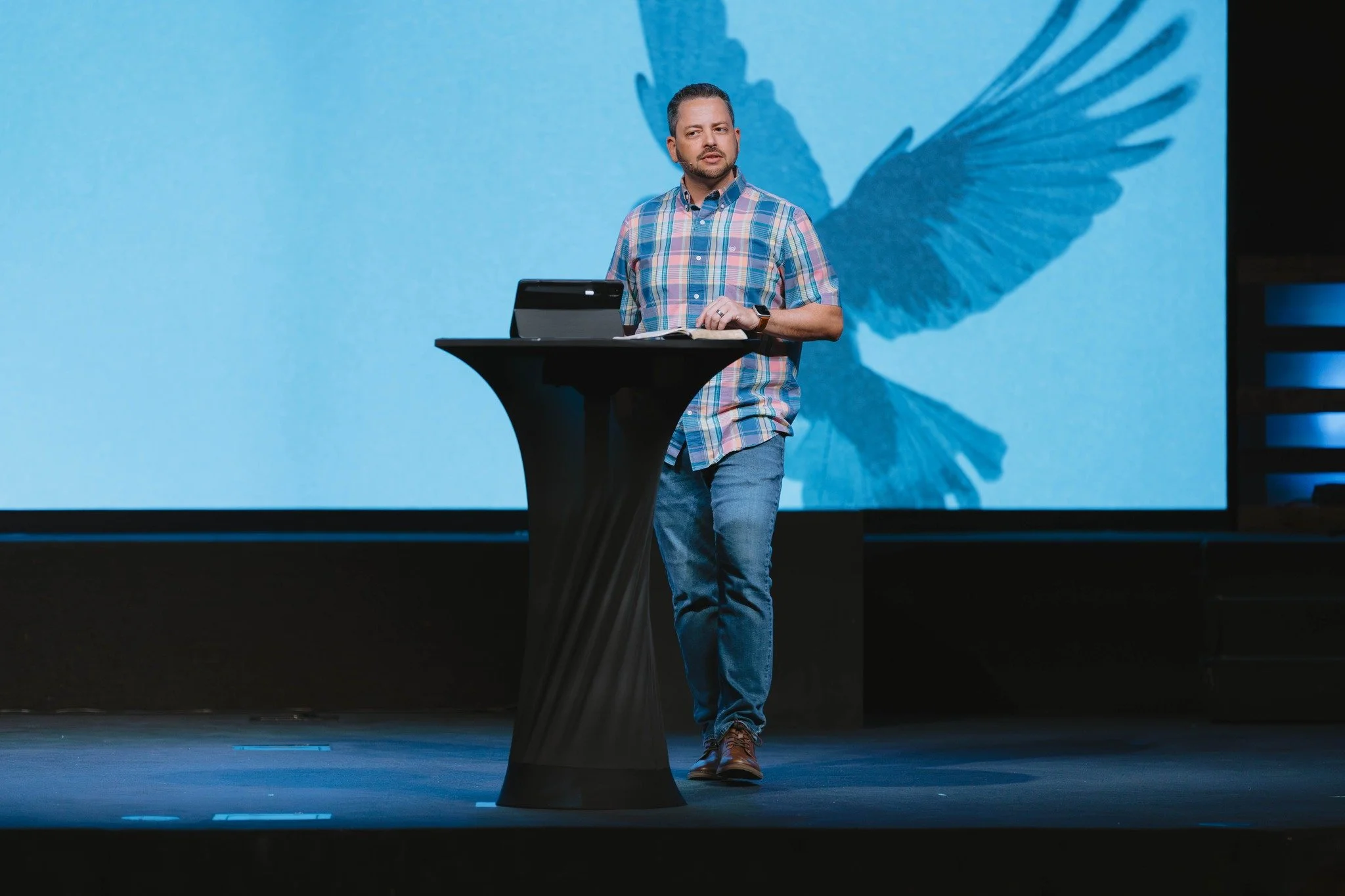 This week&rsquo;s challenge from Pastor Tony:
👀 Slow down to notice people.
🙏 Trust the Gospel in hard places.
💛 Carry grace into every interaction.

You are seen. You are loved. You are part of God&rsquo;s story. ✨
Which step will you live out to