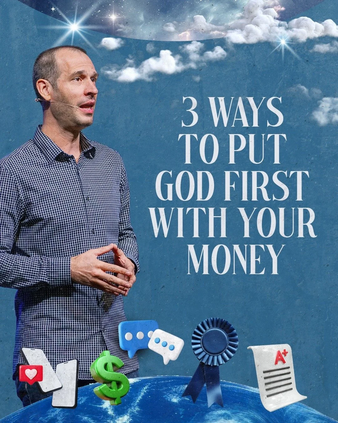 1️⃣ Believe Jesus knows what He&rsquo;s saying about money. 💬
2️⃣ Invest in what brings people to Jesus. 🌎
3️⃣ Let your giving reveal God&mdash;not money&mdash;is your Master. ❤️&zwj;

💡 Where your treasure goes, your heart follows.
Watch the full