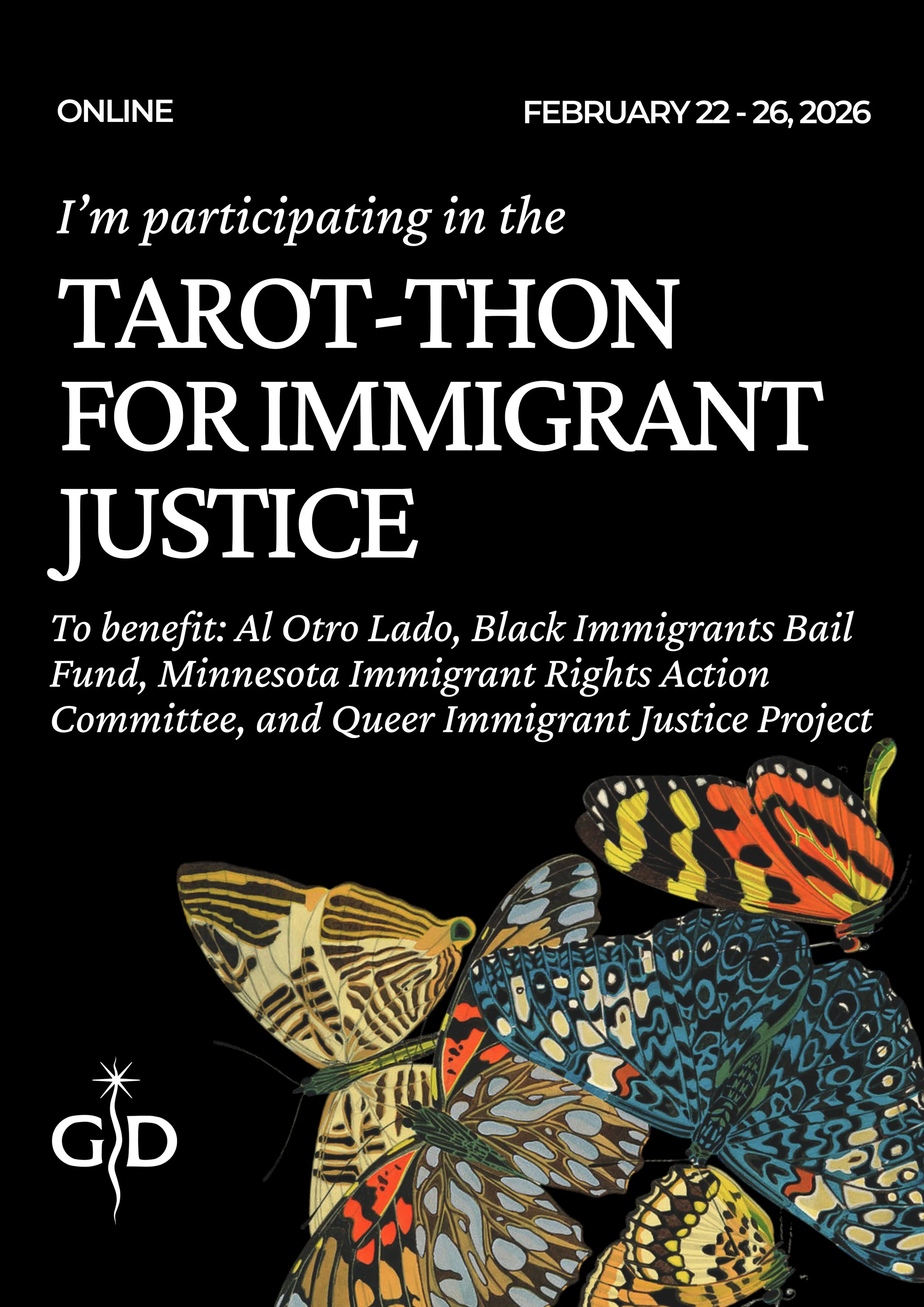 Tarot-thon for Immigrant Justice