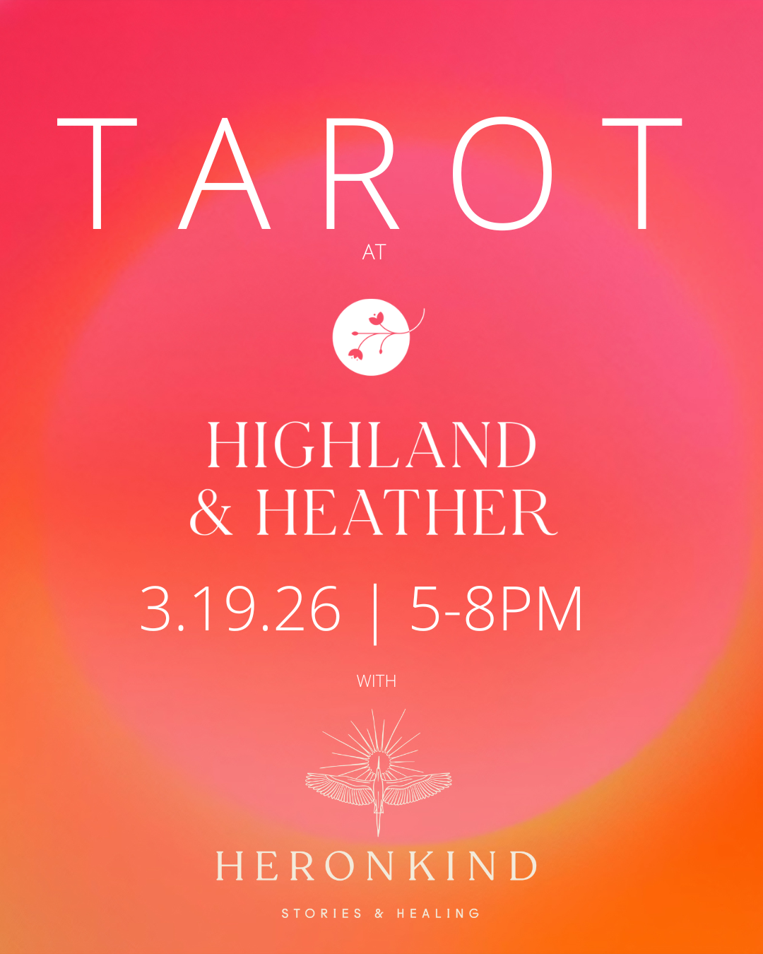 Tarot at Highland &amp; Heather