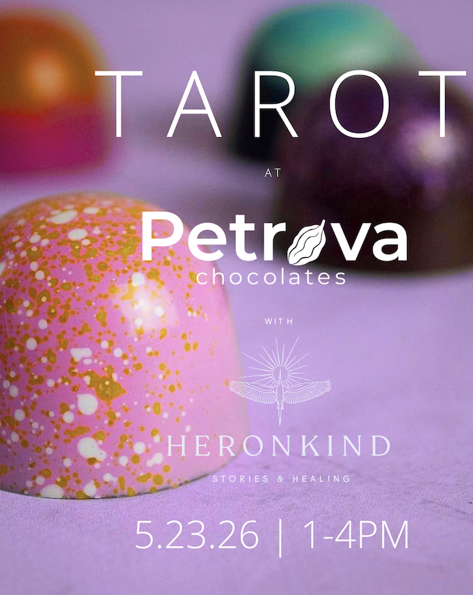 Tarot at Petrova Chocolates