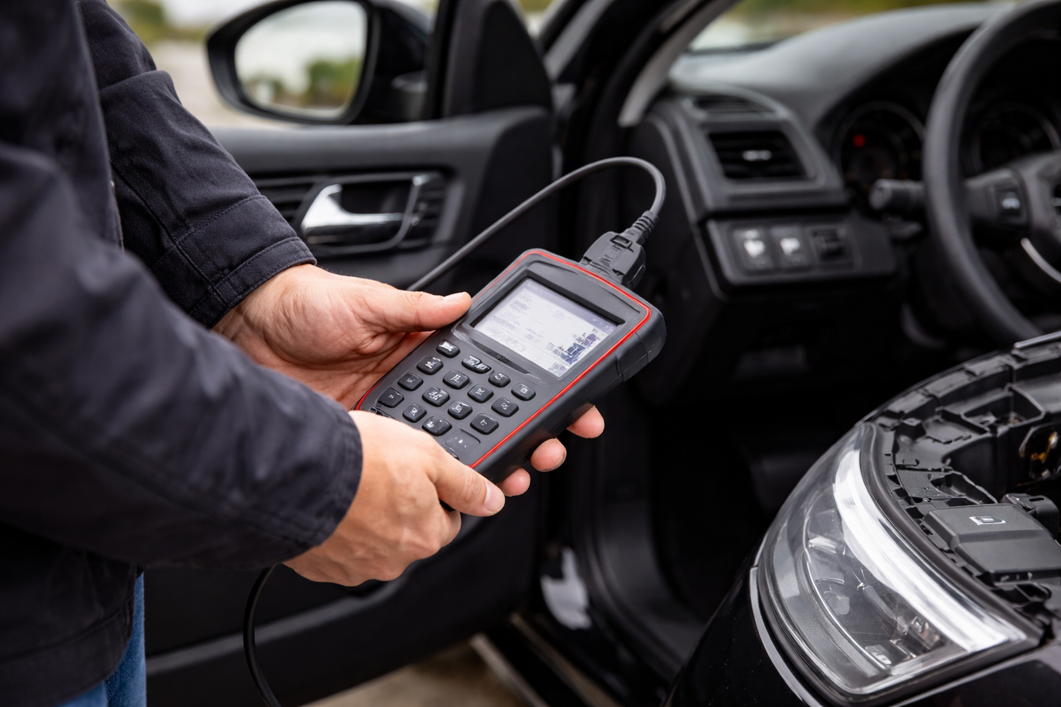 Basis-Diagnose an Fahrzeug