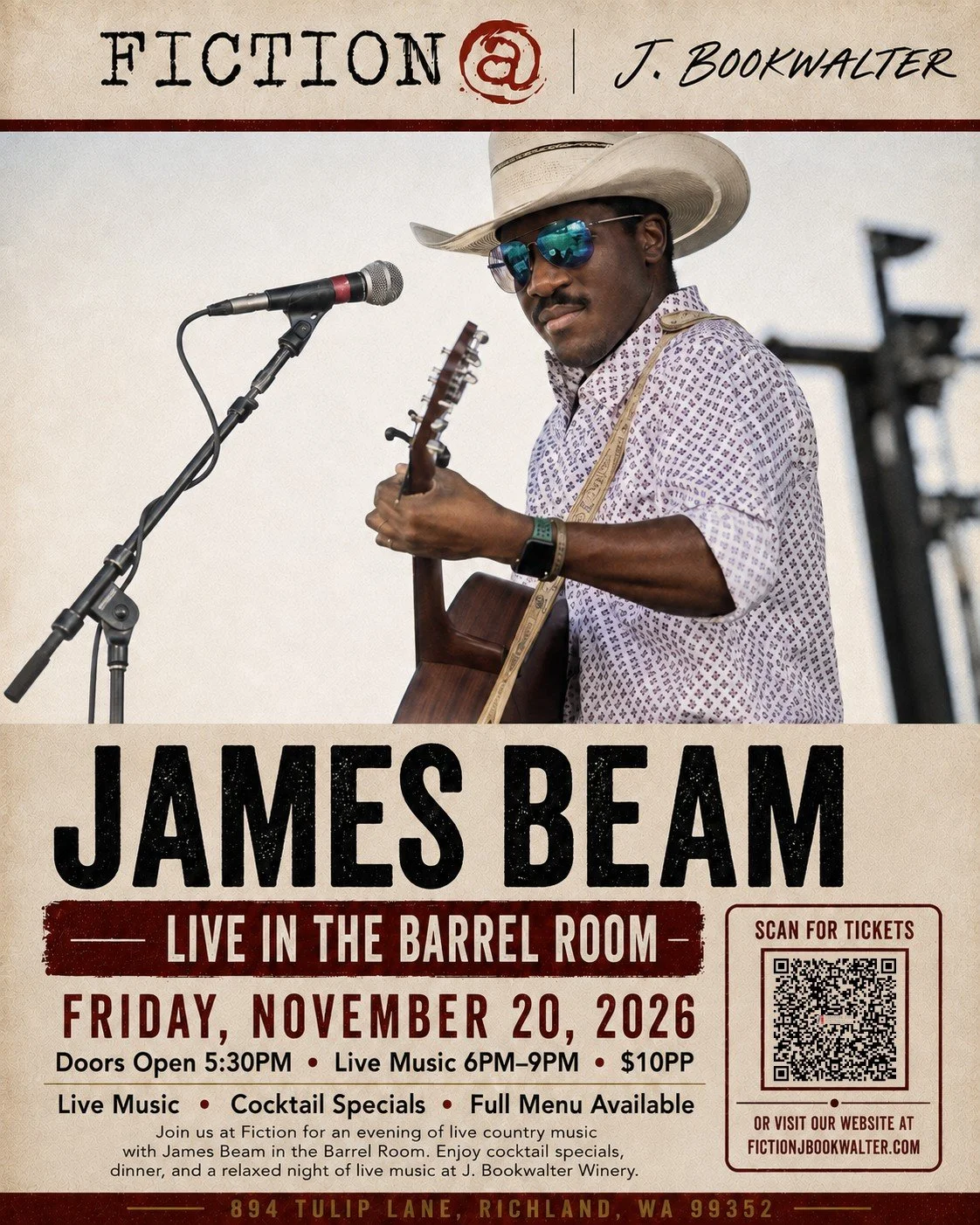 James Beam Live in the Barrel Room