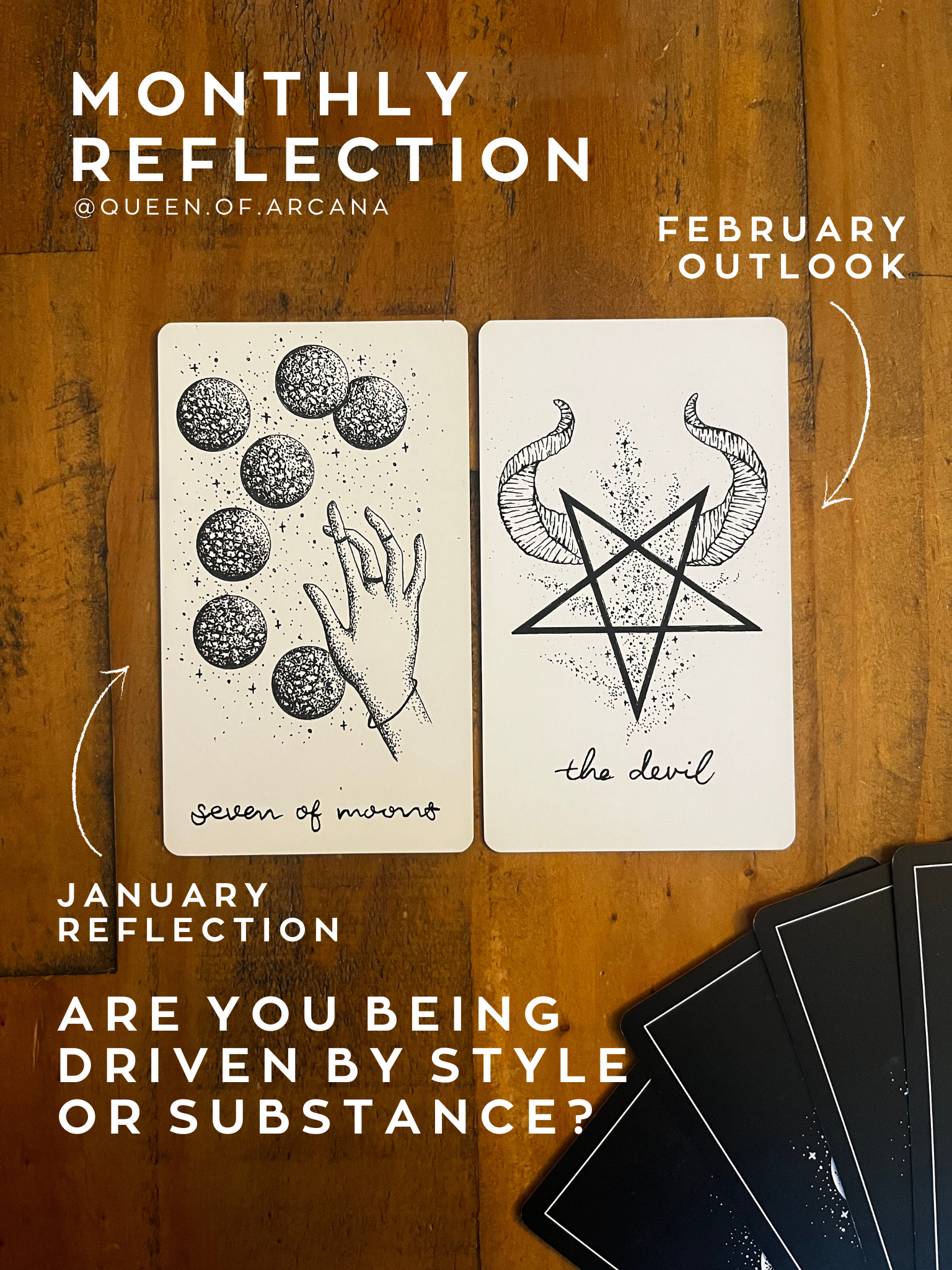 Monthly Reflection: Seven of Cups &amp; The Devil