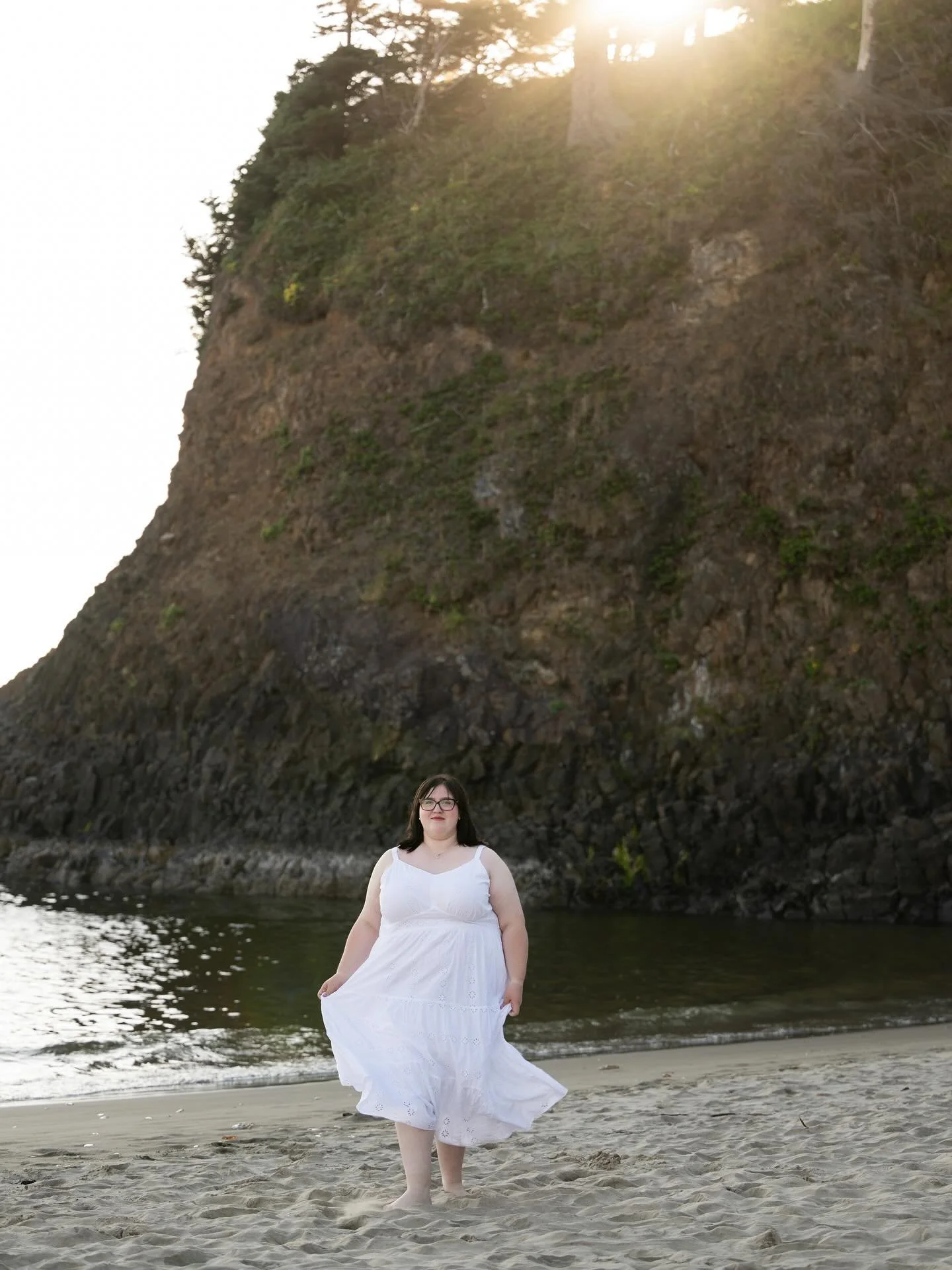 Beautiful Bella at the beach. I&rsquo;m already missing these summer evenings at the coast and loved this one with Bella.