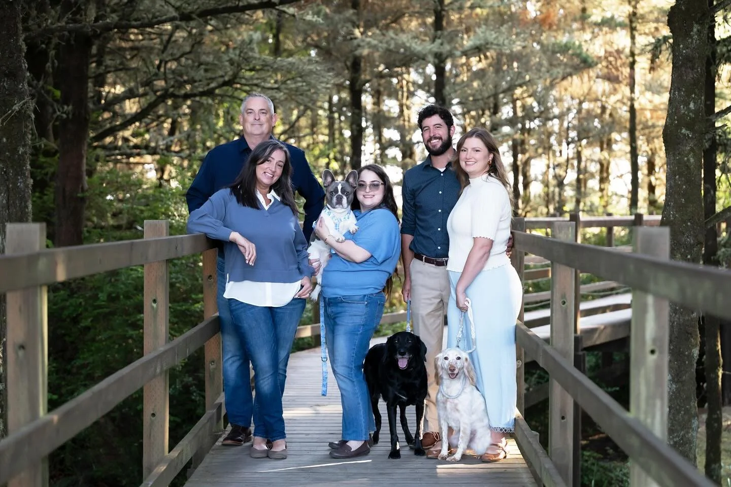 These sweet dogs were all about family photos. What a fun session!