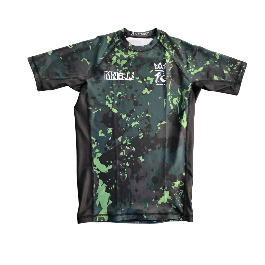 MNBJJ camo rash guard