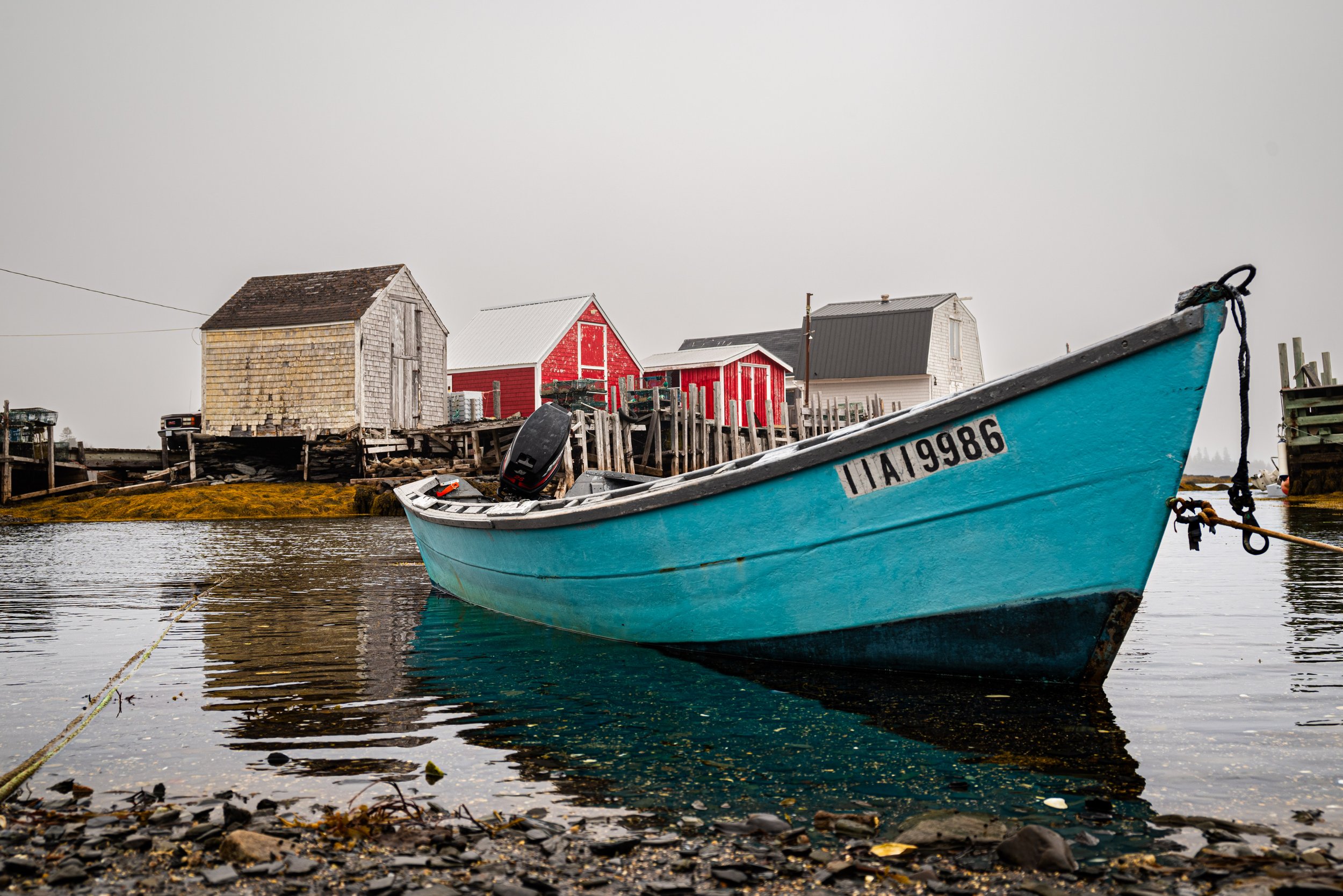 Blue Rocks is a community in the Canadian province of Nova Scotia, located in the Lunenburg Municipal District in Lunenburg County. Known as Lunenburg's answer to Peggy's Cove
