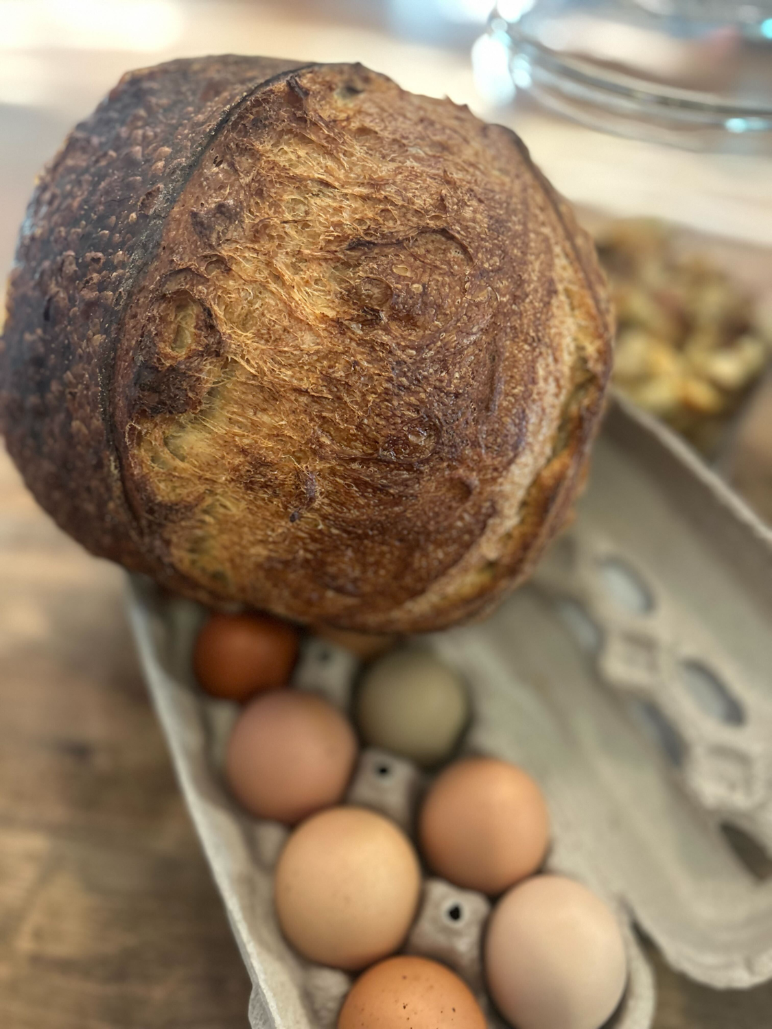 White Cheddar Dill Sourdough