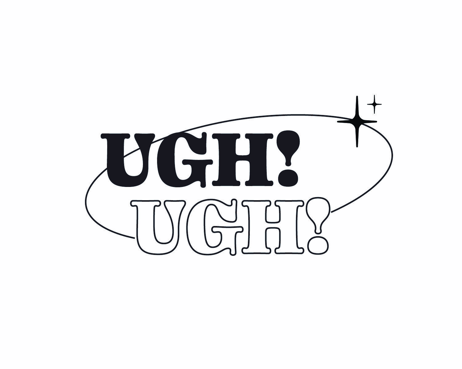 * Concept *
Ugh type poster