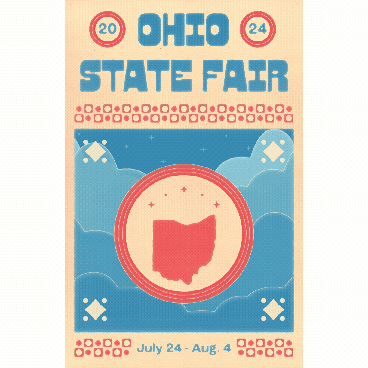 Ohio State Fair Motion Design Poster
