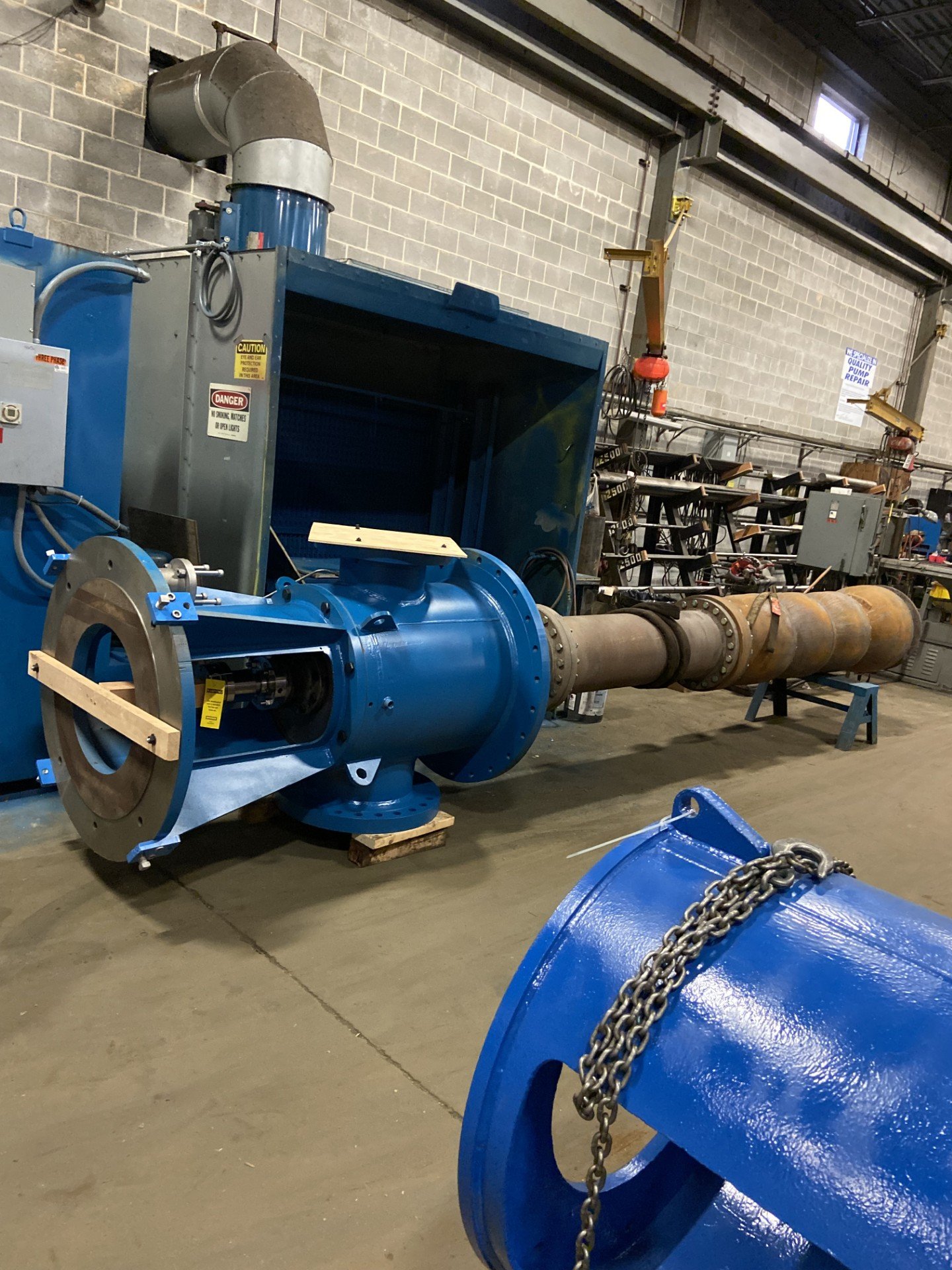 Bingham VCR canned vertical turbine pump rebuild