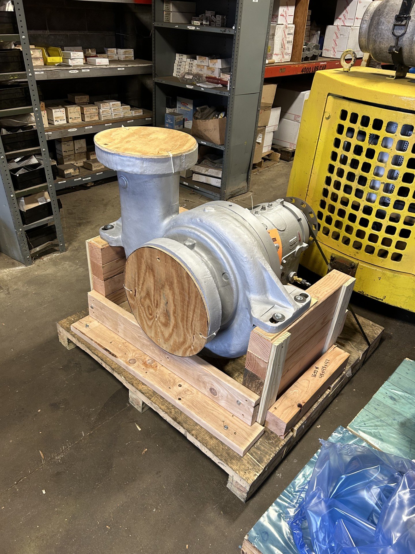 API Slurry bottoms pump rebuild and power end upgrade