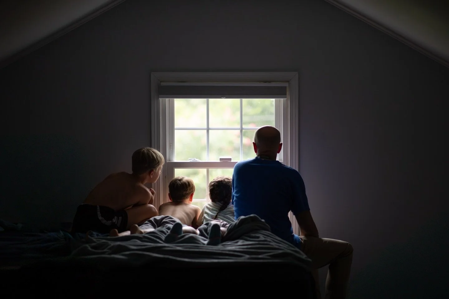 It&rsquo;s always sweet when I can get all four of my favorite people in one frame! Maybe next time I&rsquo;ll plan ahead and set up my tripod so I can jump in as well. Sadly, we had to take down a huge 100+ year old tree from our backyard that had o
