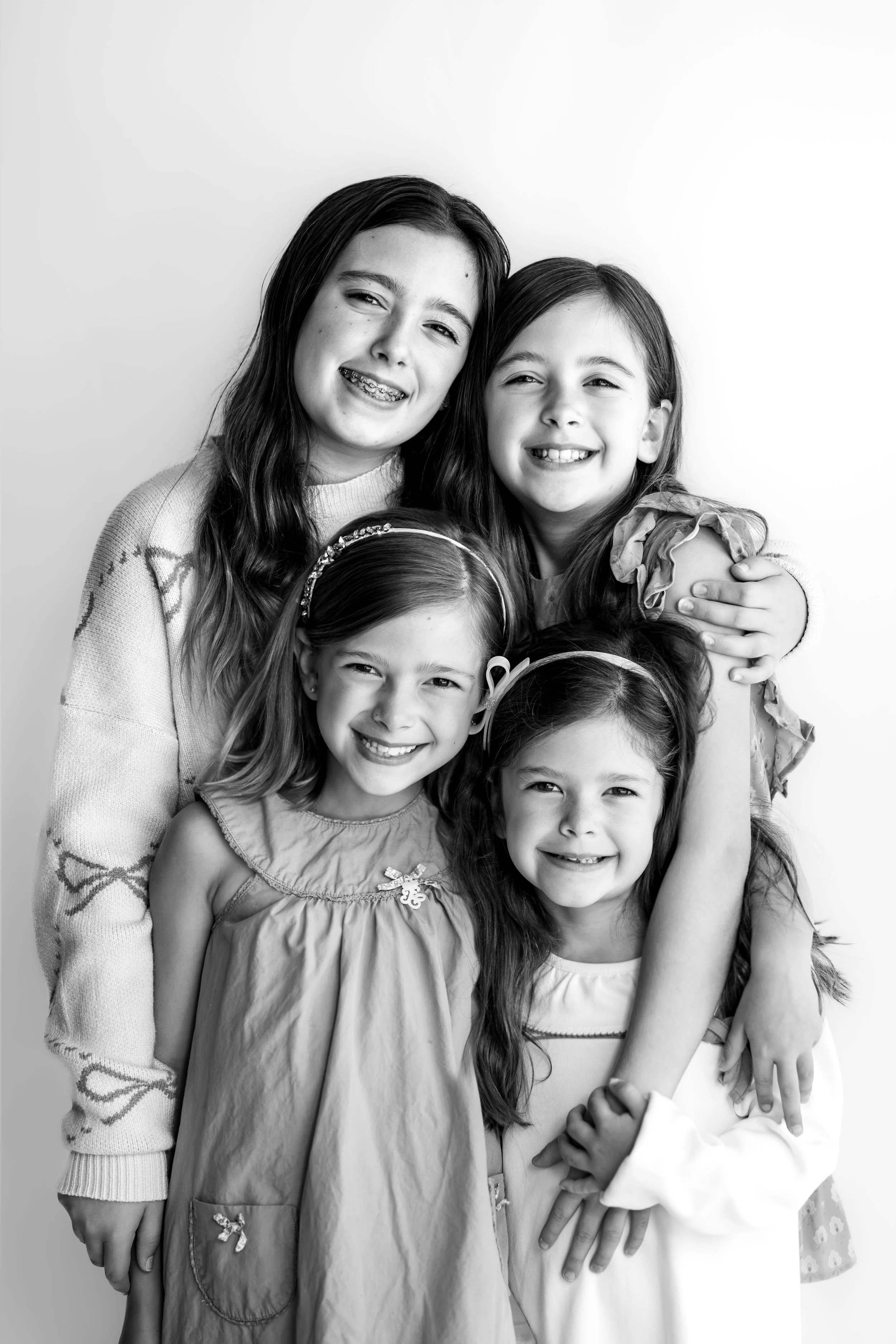 Black and white personality mini sessions Memphis, Germantown, Collierville, Tennessee, silly, fun, joyful, relaxed, photography, family photography