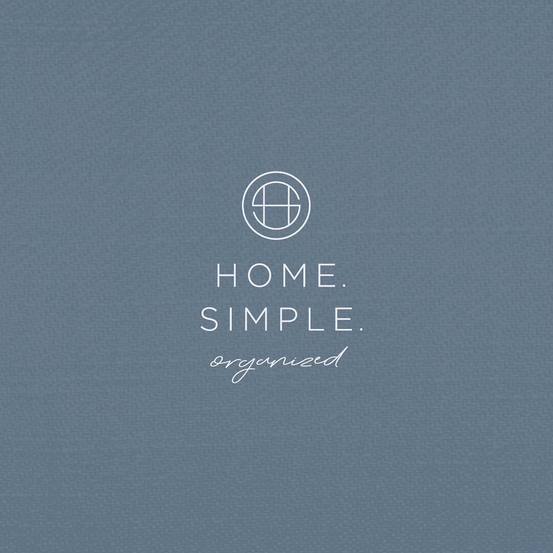 Really loved working with these sweet, local girl bosses on their branding! If you&rsquo;re looking to organize your home and feeling overwhelmed, this team has your back 👊🏼 We went with a clean &amp; modern look for the main font and mark, then ad