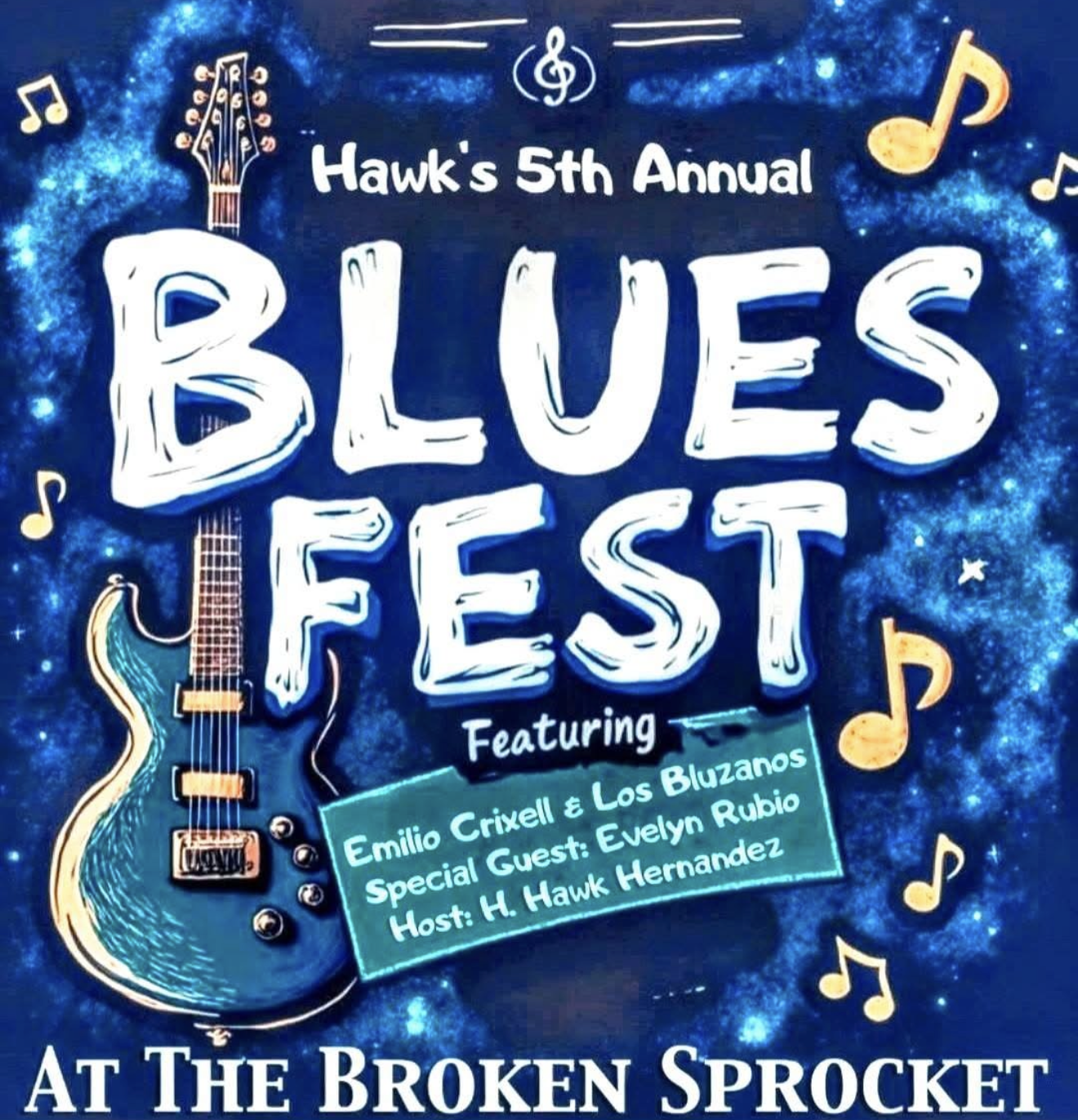 Evelyn Rubio with Emilio Crixell & The Bluzanos