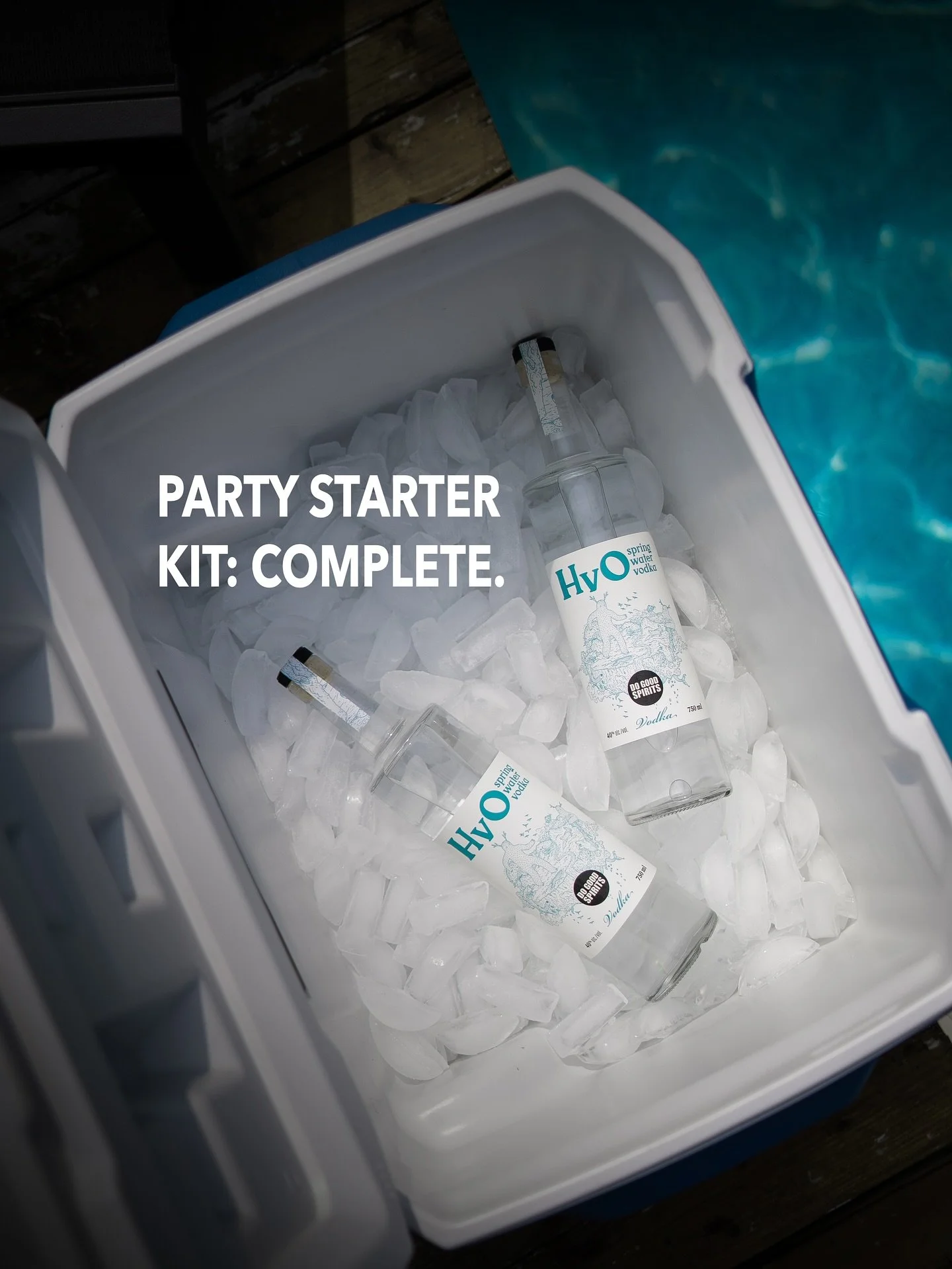 Crazy how a cooler can carry the whole night.
#MinimalIngredients #MaximumSummer #PremiumForThePeople #CoolerGoals #GoodTimesOnly #EffortlessVibes #HvOVodka