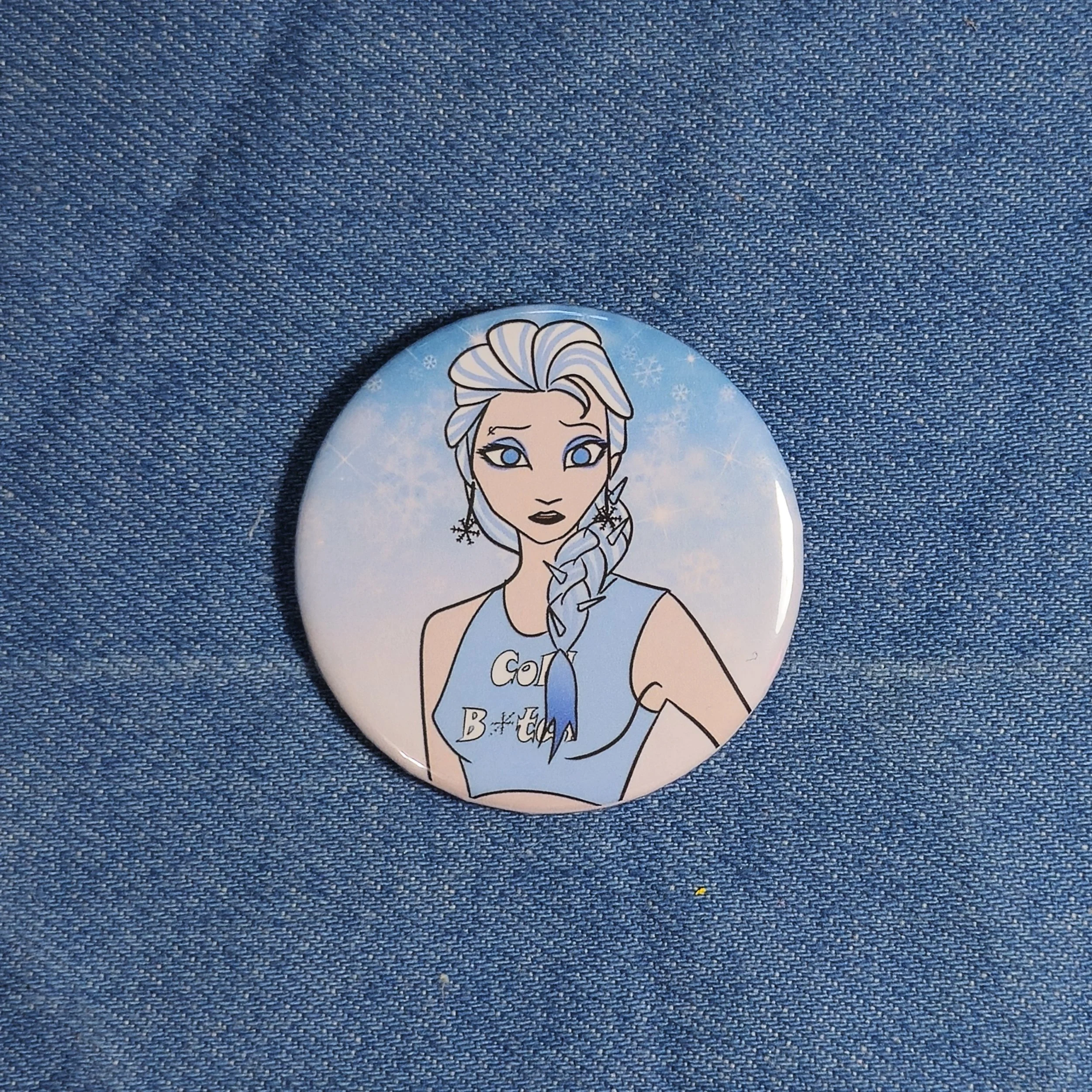 Snow Girl • Button