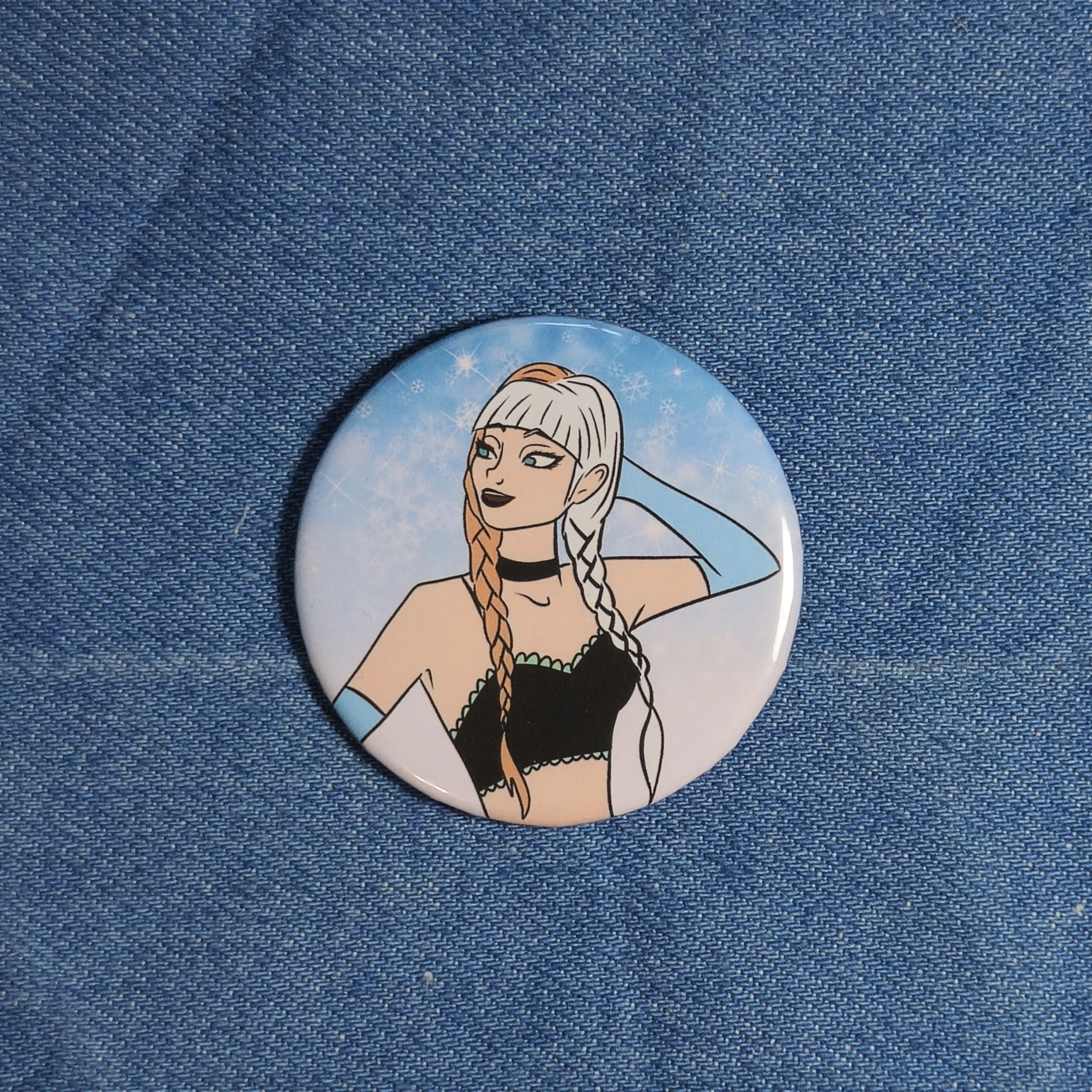 Snow Girl's Sister • Button