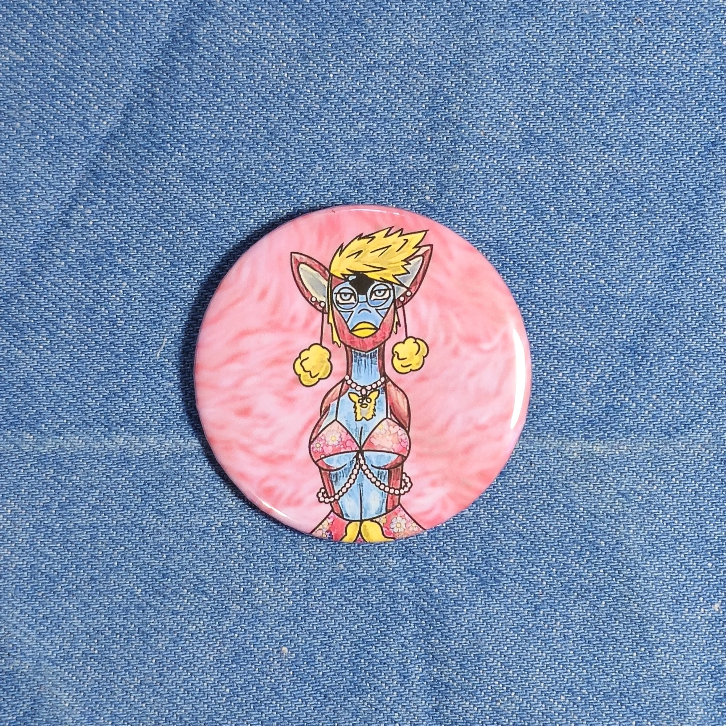 Sexy F U R B Y • Button