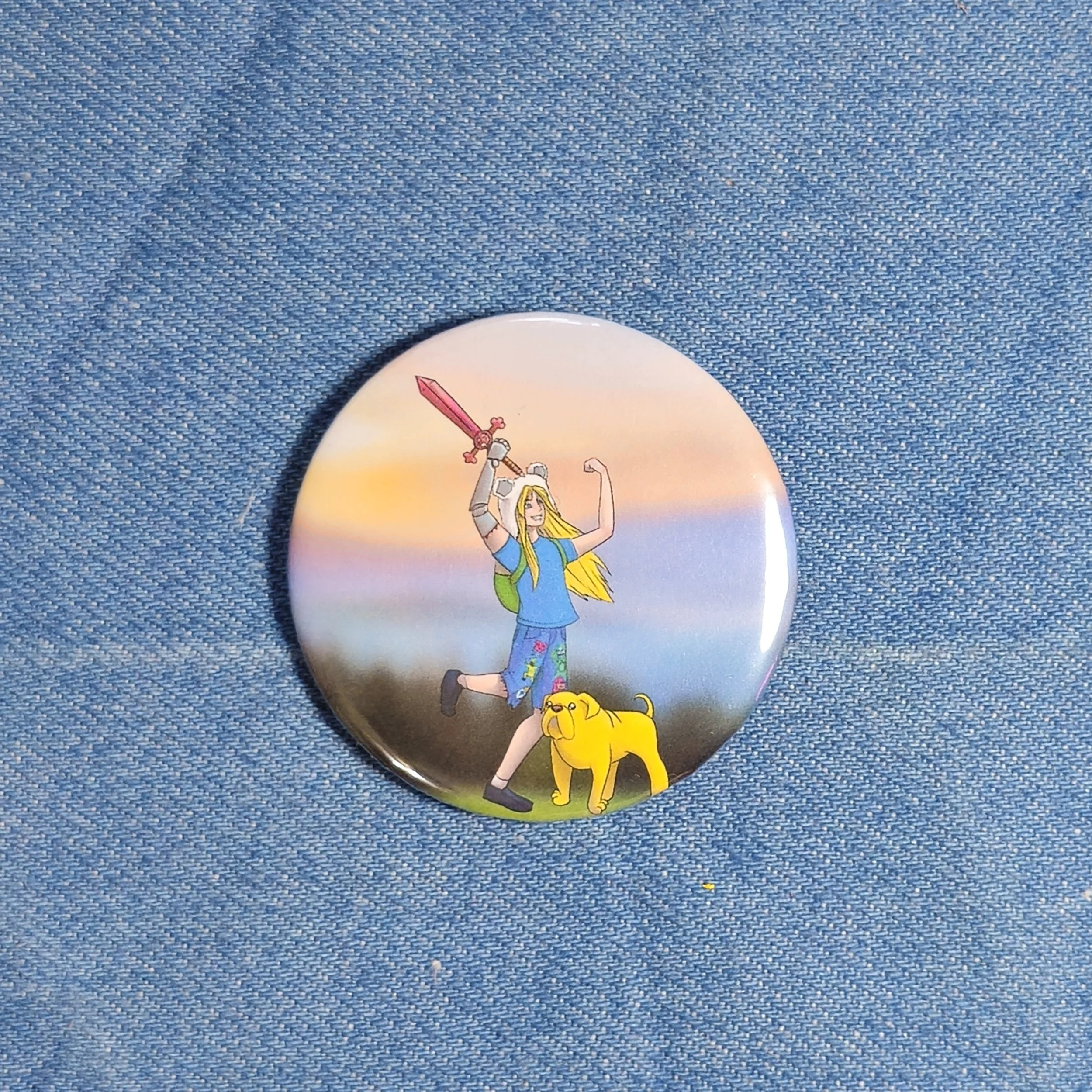 Fin a Human • Button