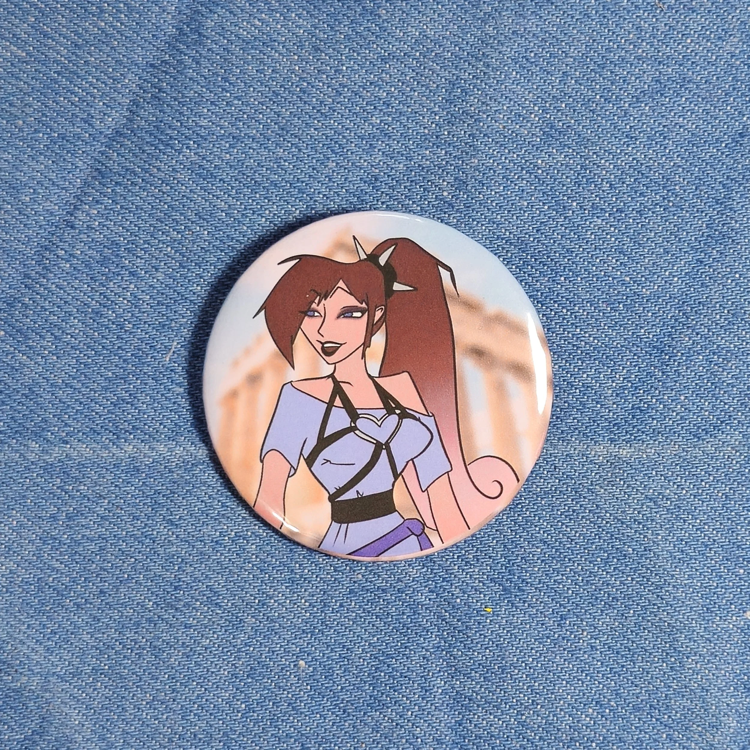 Damsel in Distress • Button