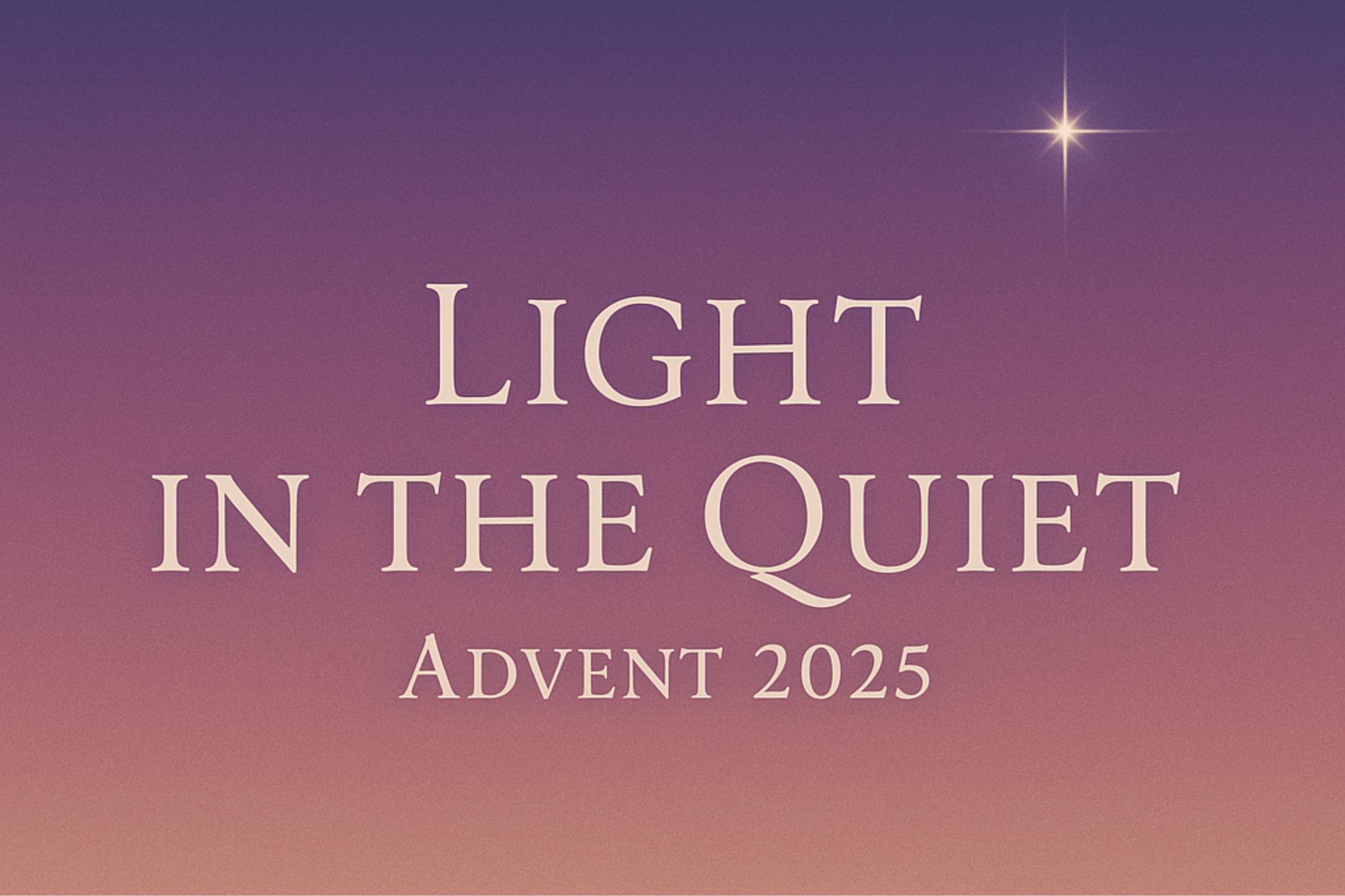 12/7 Light in the Quiet - Witnesses (Wk 2)