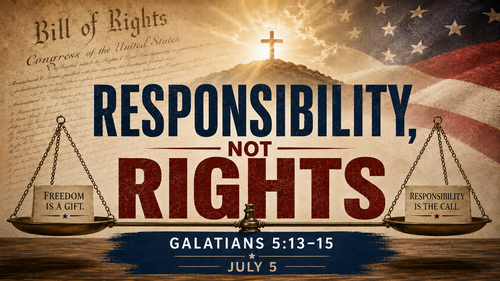 7/5 Responsibilities, Not Rights