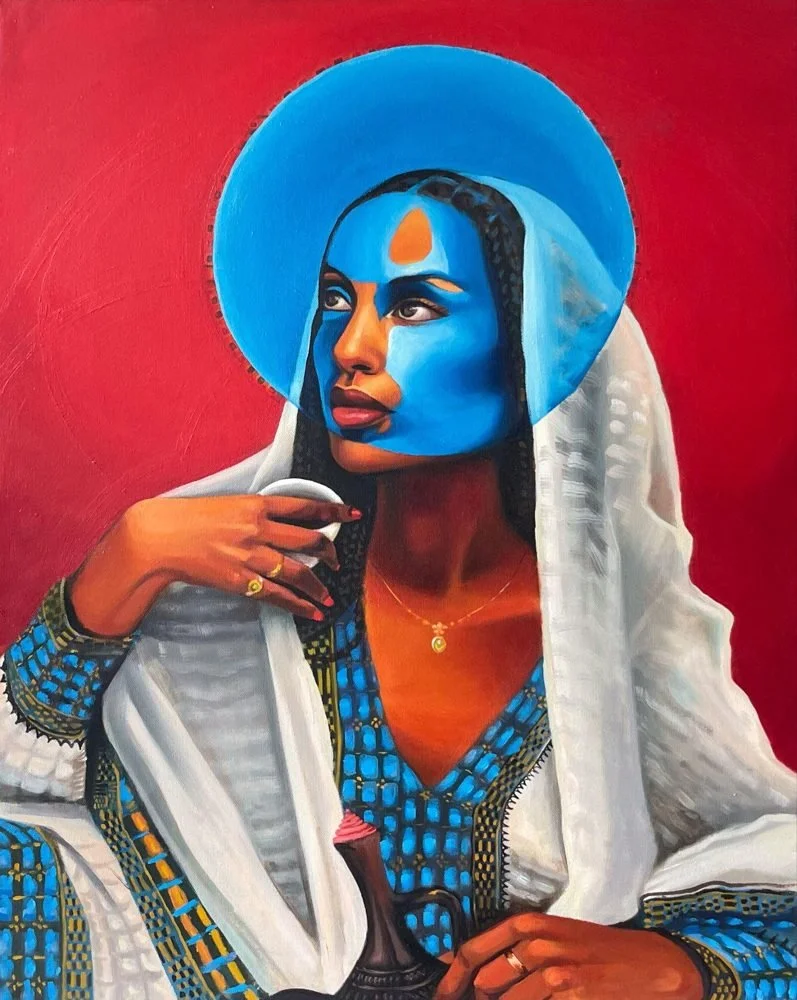 Self Portrait III by Edom Tilahun