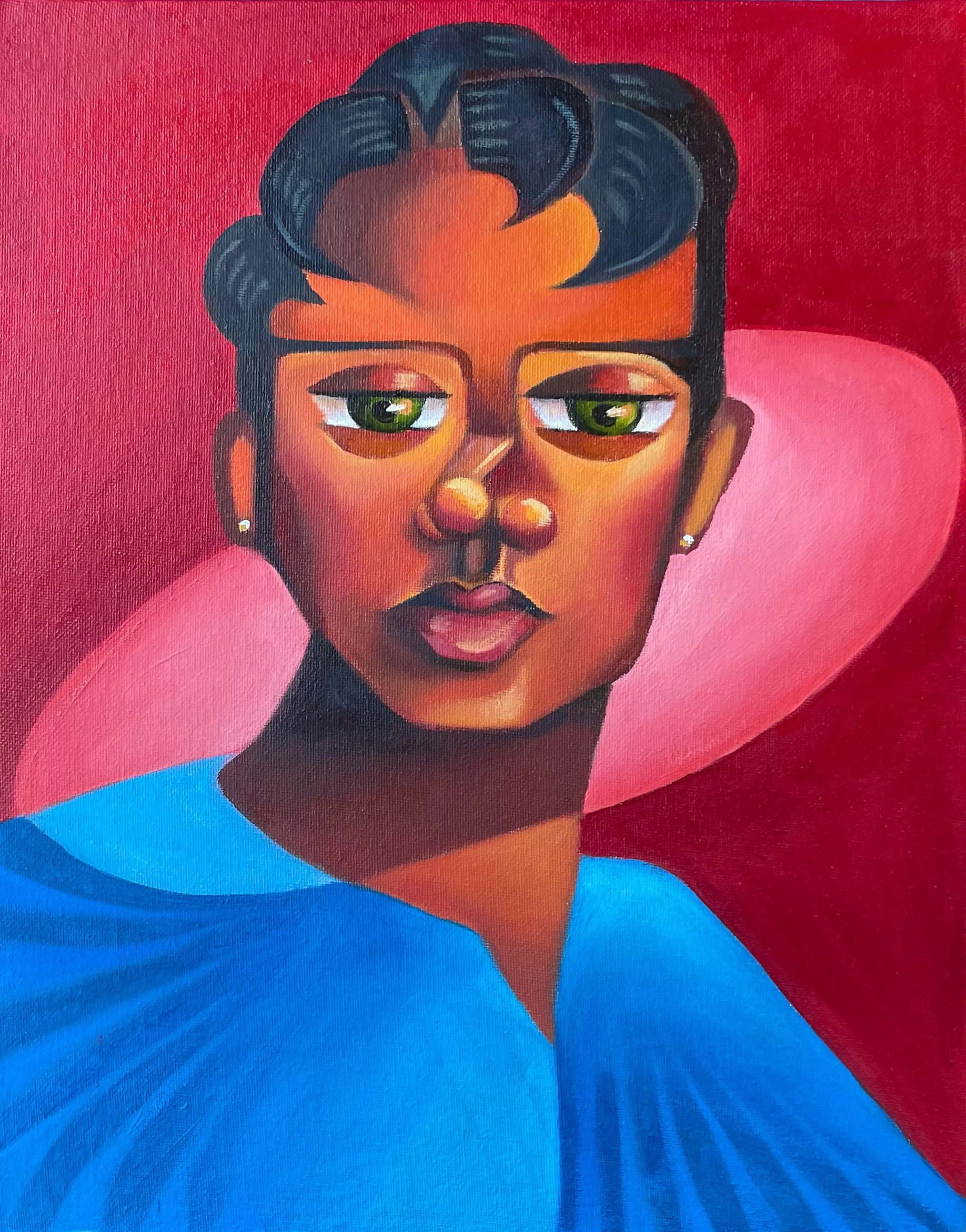 I (11 x 14”  oil on canvas board)