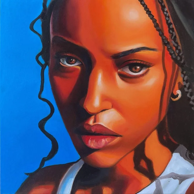 Self Portrait IV by Edom Tilahun