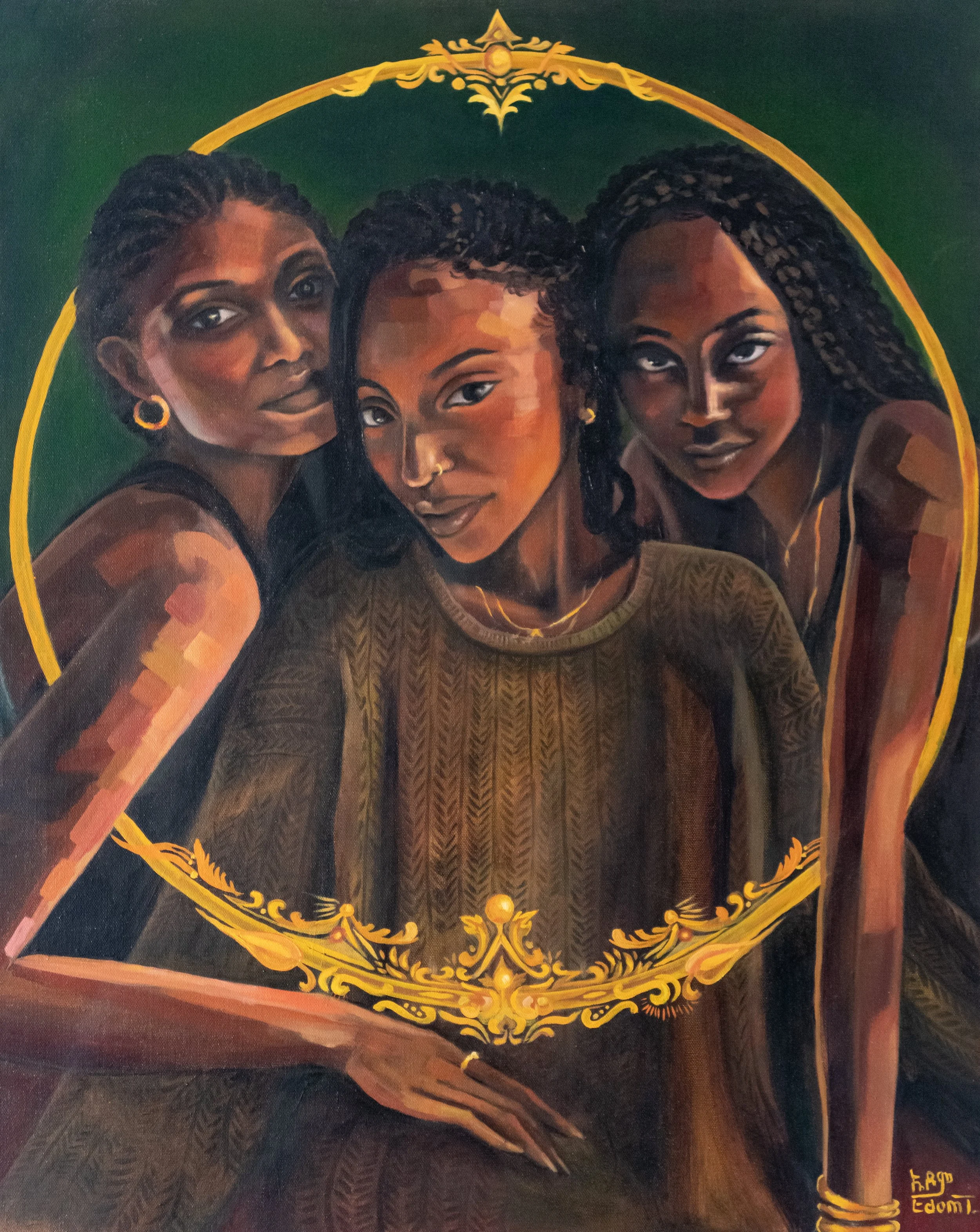 Triplex (24 x 30” oil on canvas)

