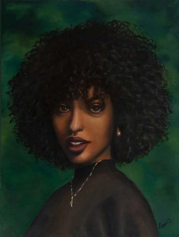 Self Portrait I by Edom Tilahun