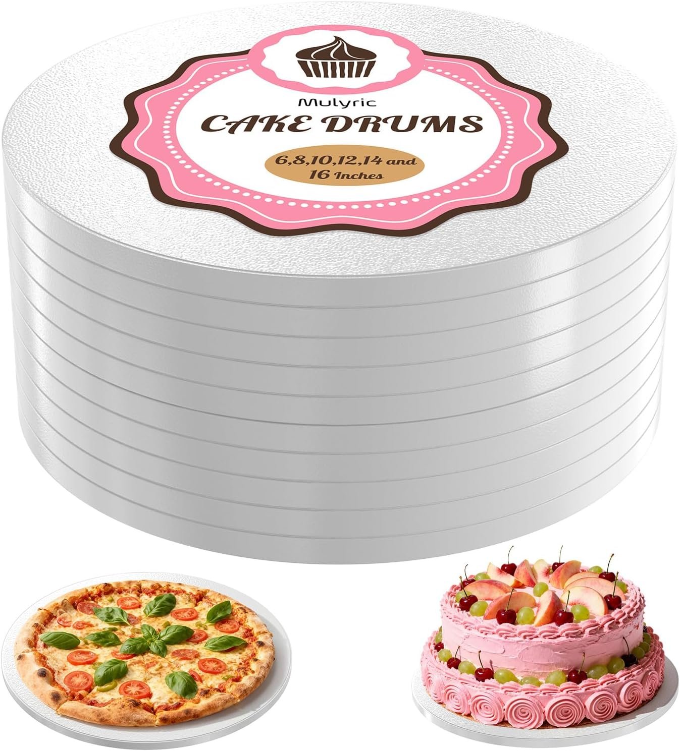 8" Cake Drums