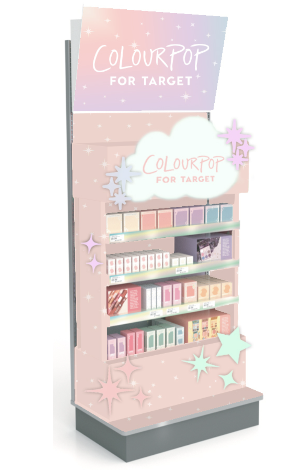 Colourpop at Target Endcap Launch