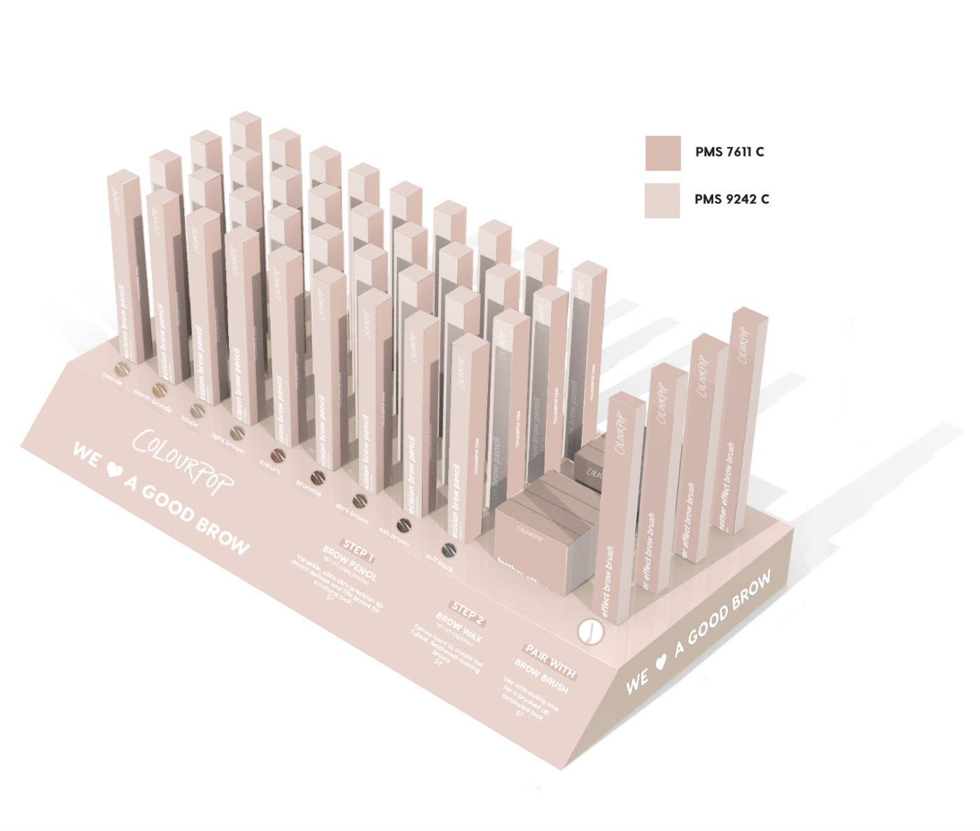 Colourpop Ulta Brow Table