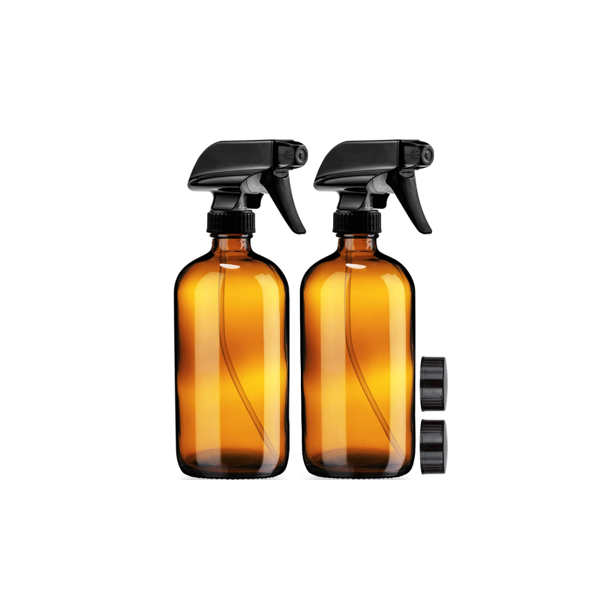 Amber Glass Spray Bottles