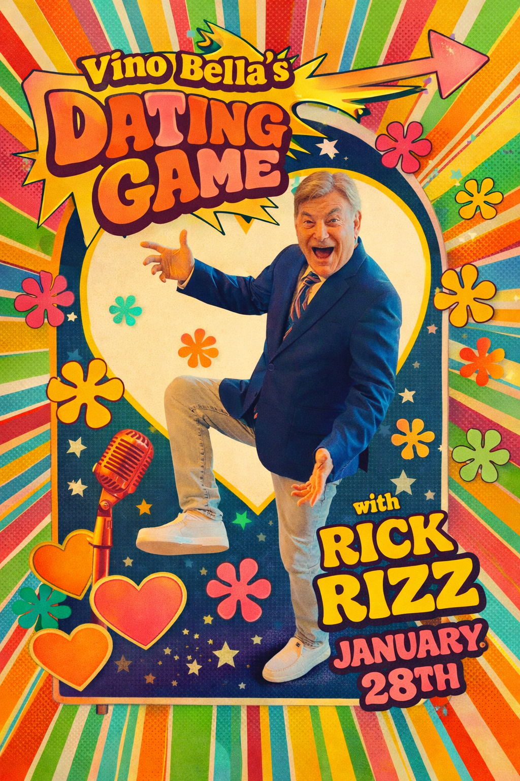 The Dating Game with Rick Rizzs, the Voice of the Mariners
