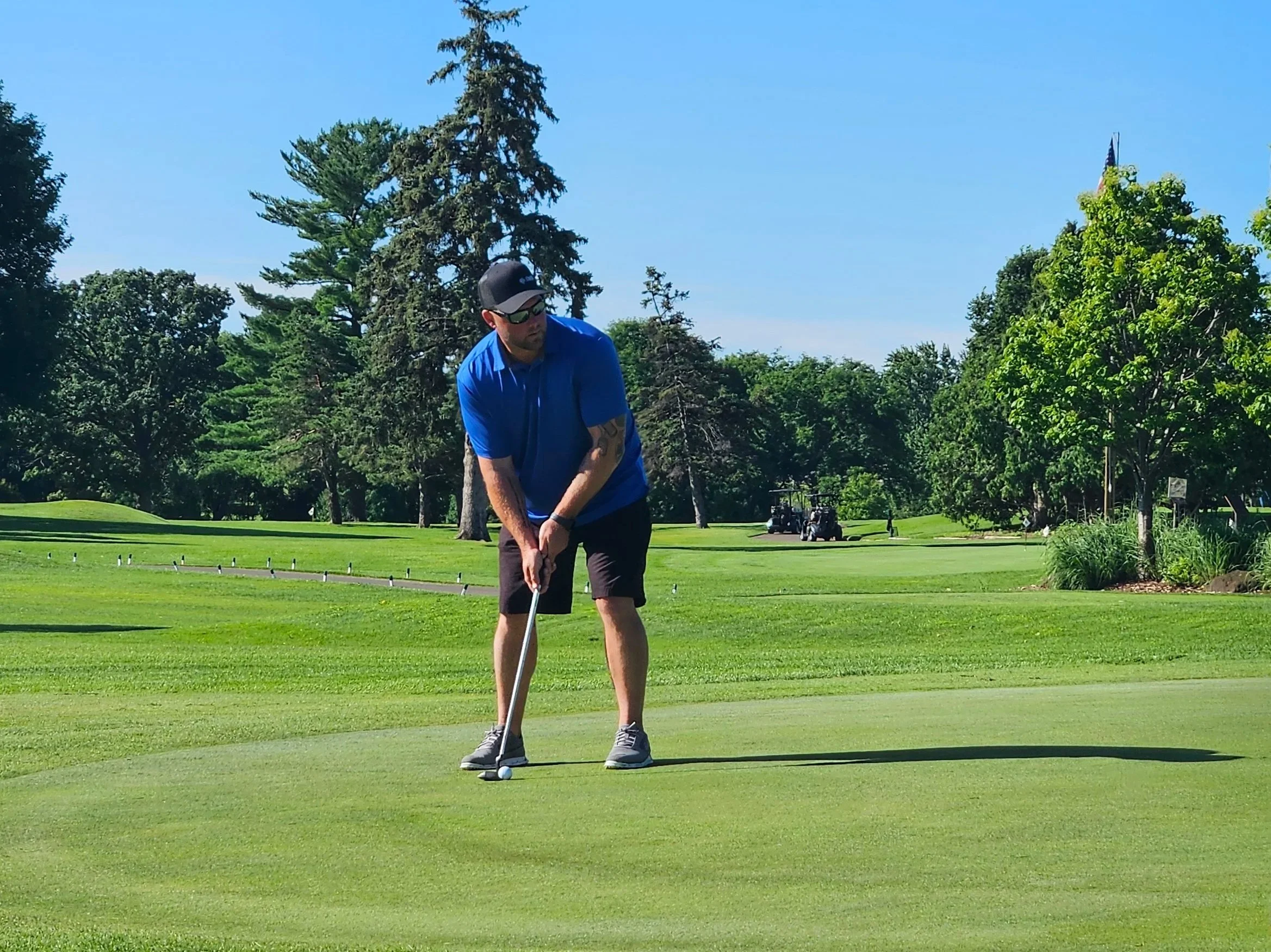 Putting practice for Jeff