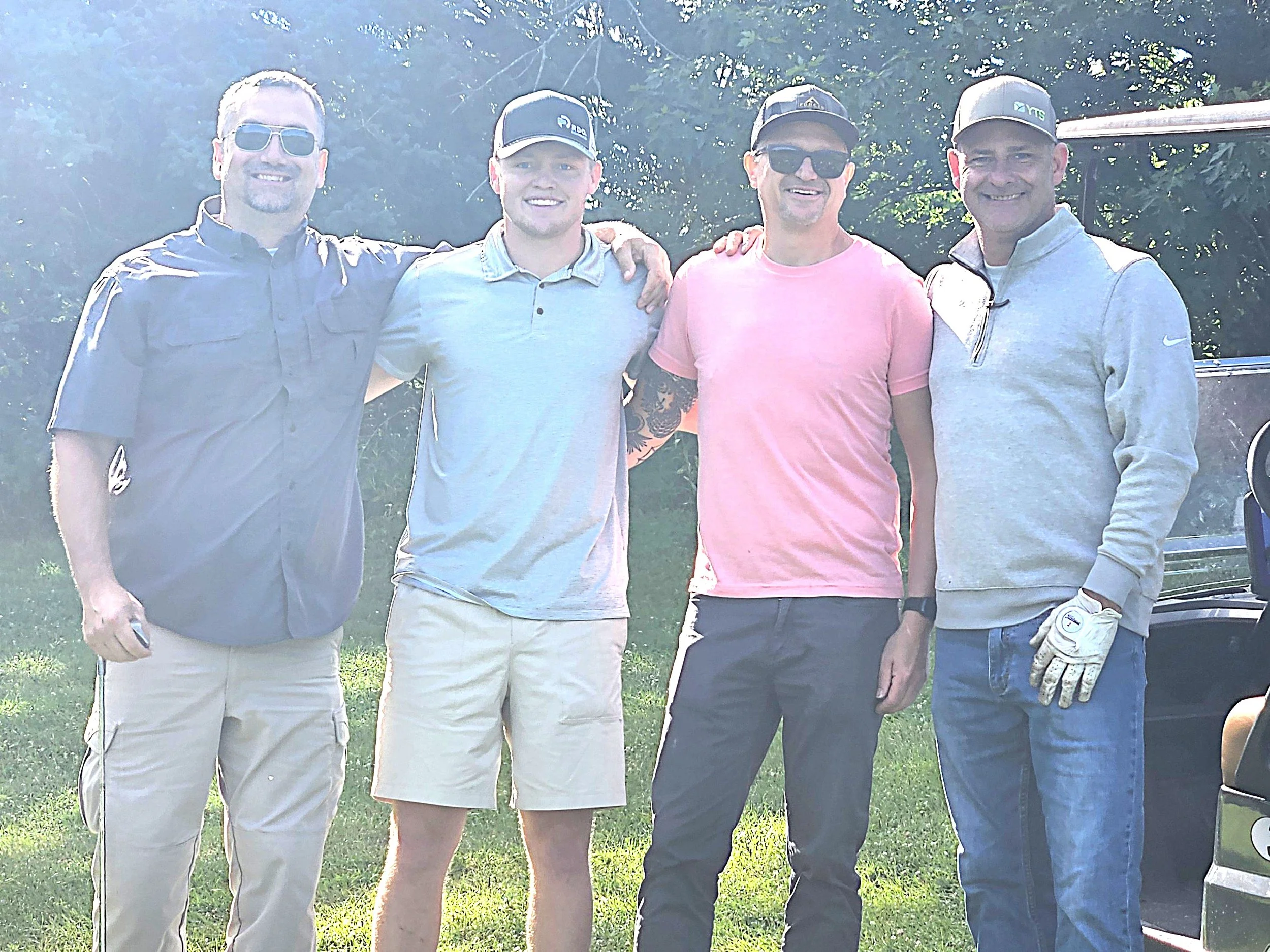 Jason Bittner (YTS), Tanner Kroells (RDO Equipment), Waylon Lohne (GRE), & Keith Yetzer (YTS)